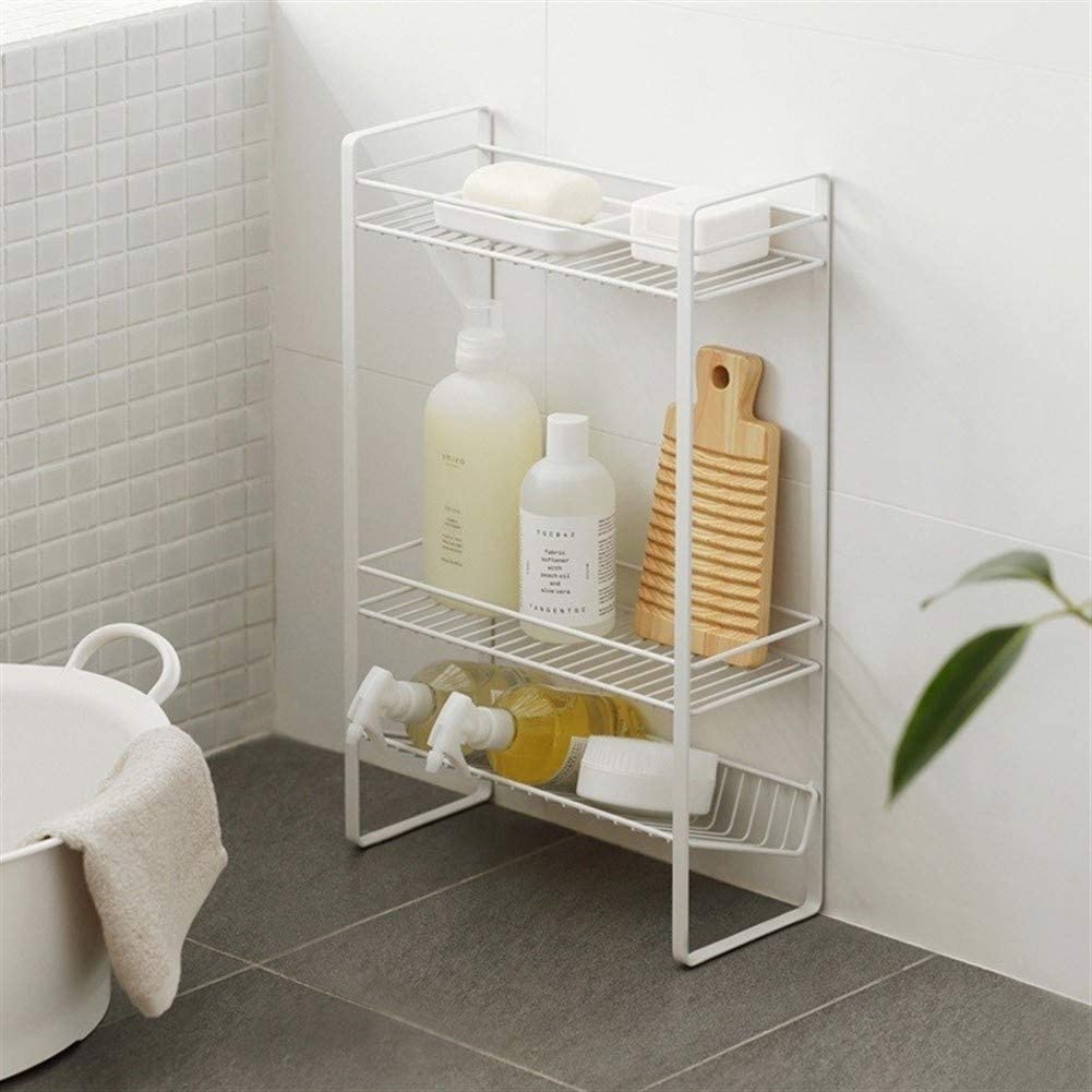 Ogfc 28415 Modern Spice Rack, Countertop Freestanding Kitchen Cabinet Counter Shelf Organizer Wire Basket Storage Container Coun