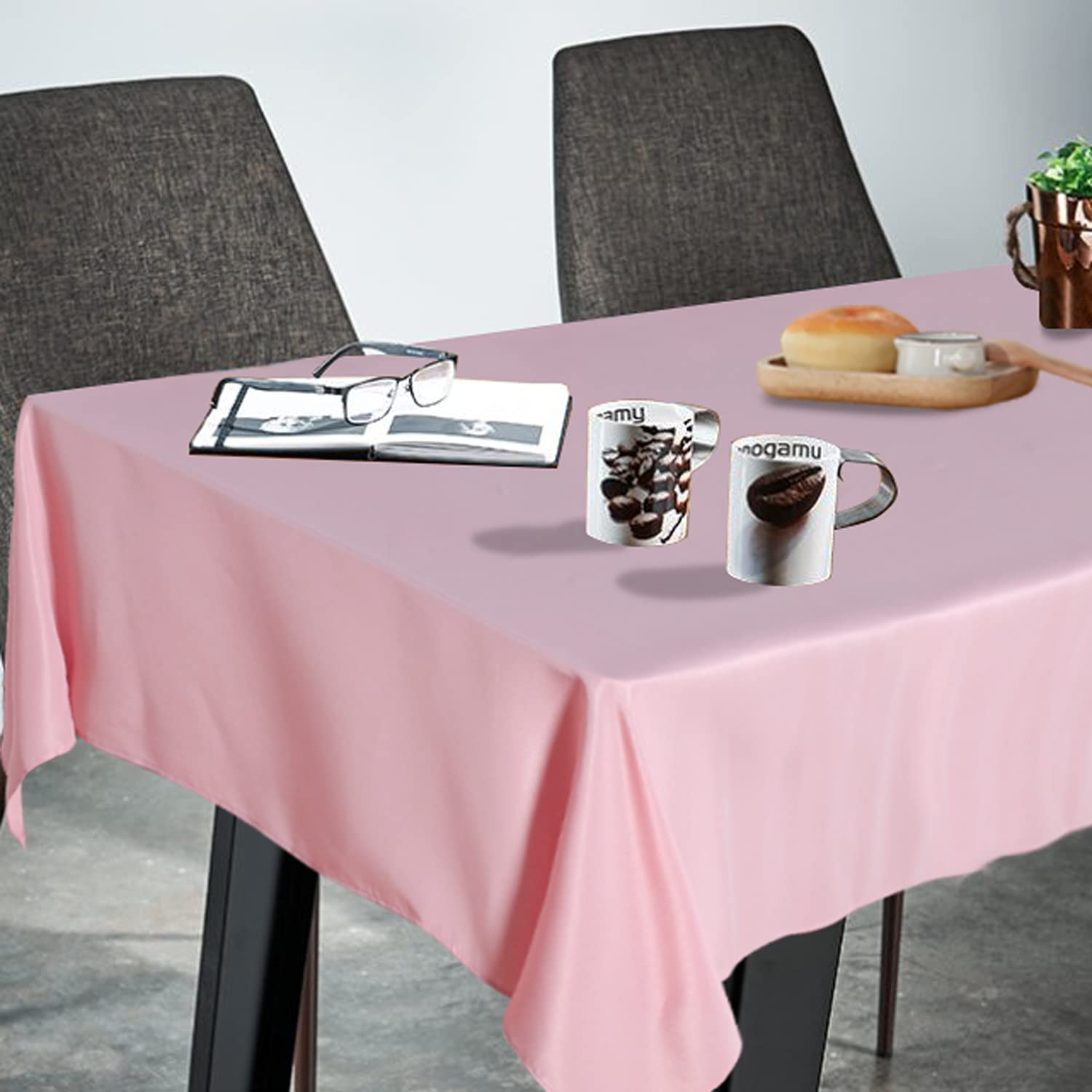 Fitable Rectangle Tablecloth 60X102 Inch Tablecloth Stain And Wrinkle Resistant Washable Polyester Table Cloth, Decorative Fabri