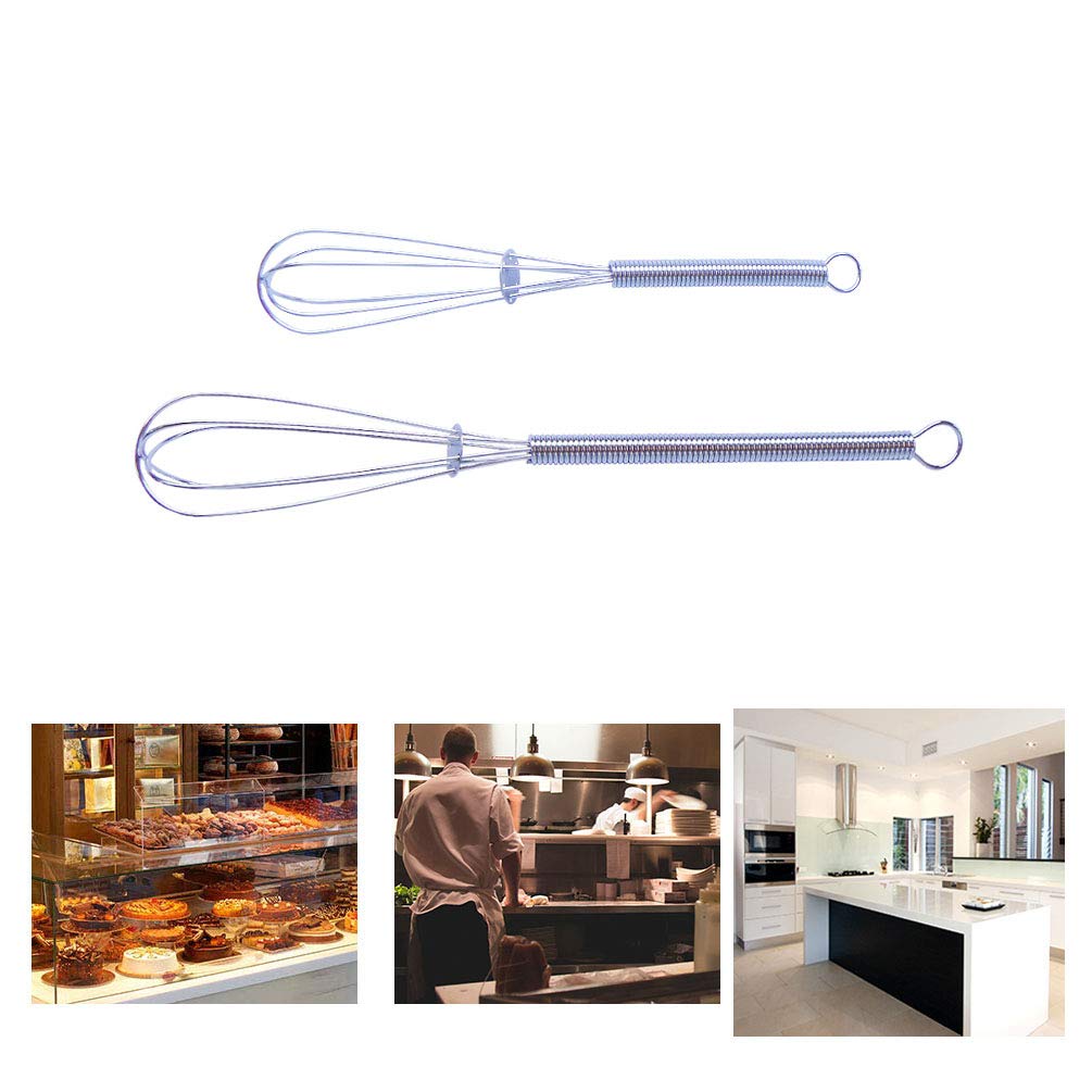 Zyoung Mini Whisks Set Of 2, 5 Inches And 7 Inches