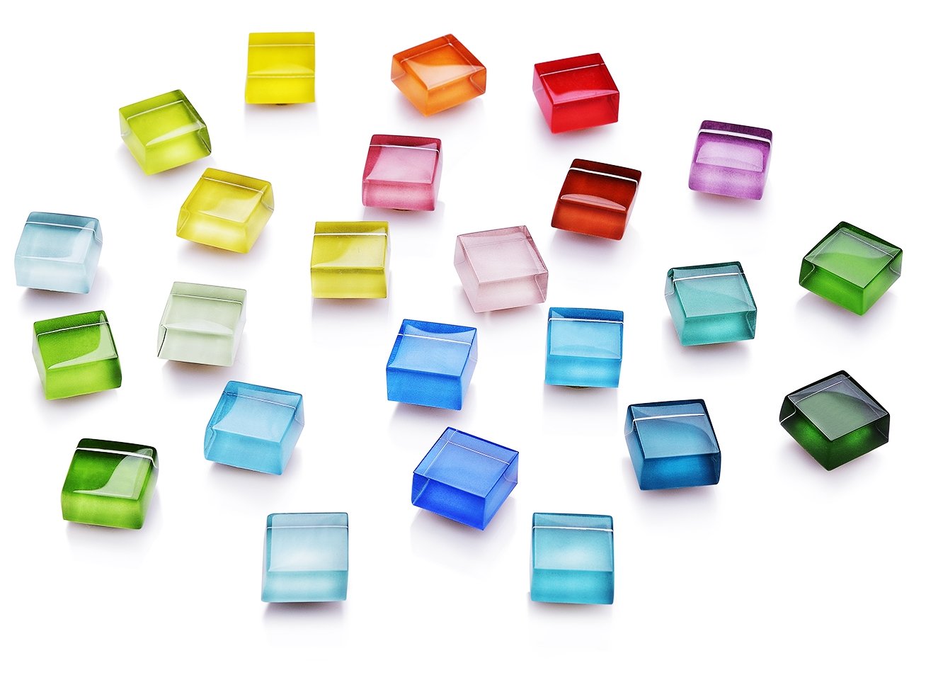 Refrigerator Magnets Fridge Office Magnets Decorative Whiteboard Magnets Cute Colorful Magnets (24 Color)