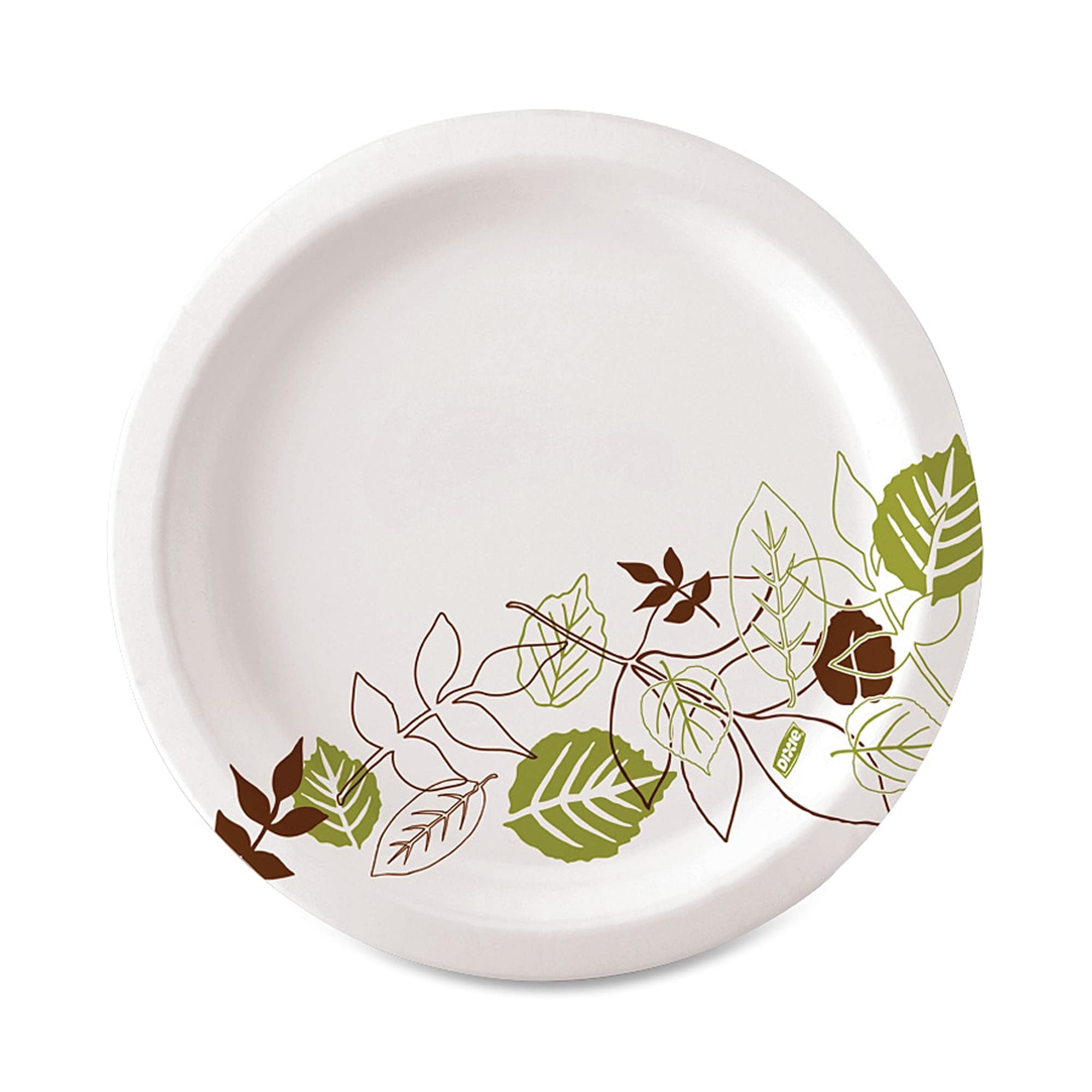 Dixie Ultra Paper Plates, 8 1/2 Diameter, Pathways Design, Pack Of 125