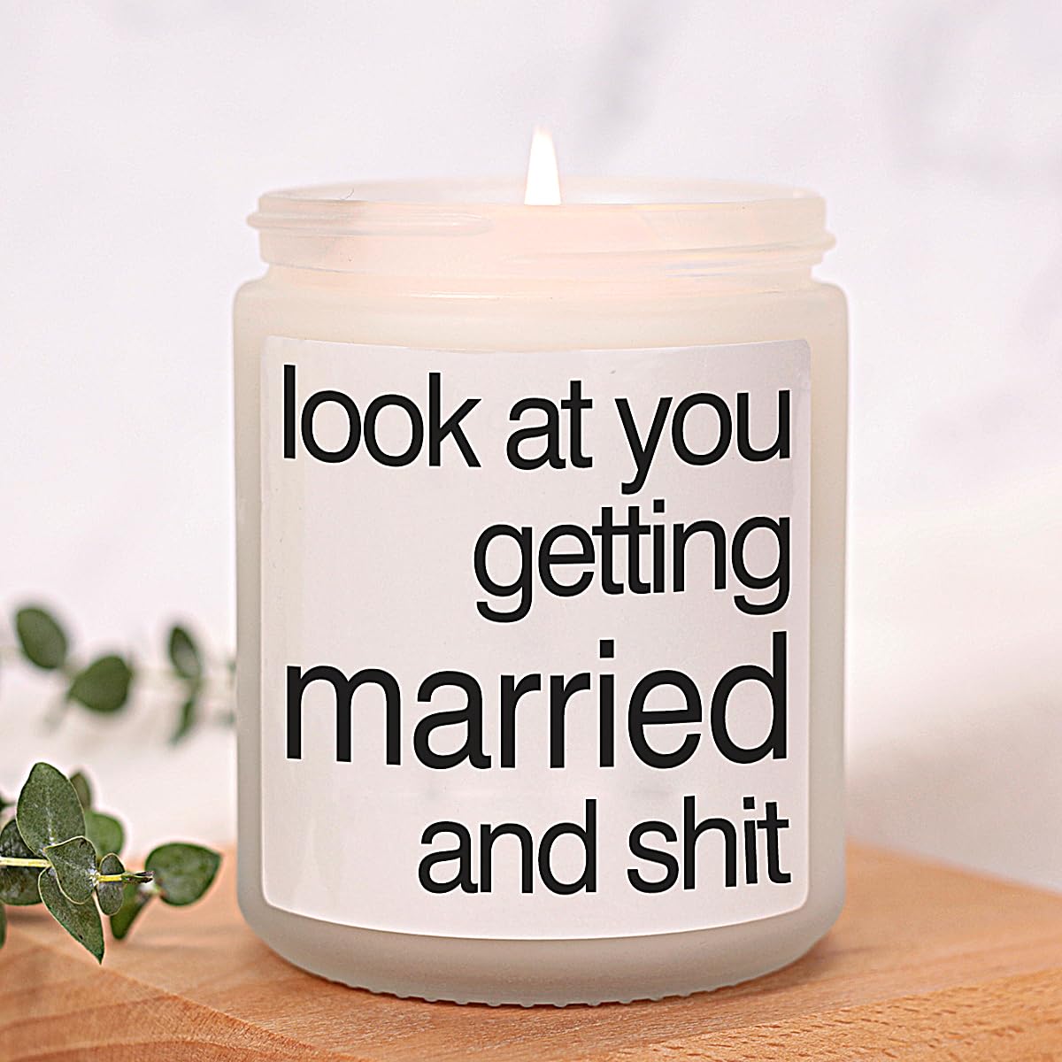 Funny Bridal Shower Gifts Wedding Gifts Lavender Scented Candles Bride Gifts Wedding Gifts for Couples 2024 Bridesmaid Proposal 