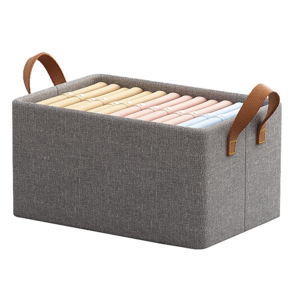Svk Dream 26L Storage Bag Steel Frame Support Closet Storage Bin Household Wardrobe Storage Box Drawer Large Capacity Folding Cl