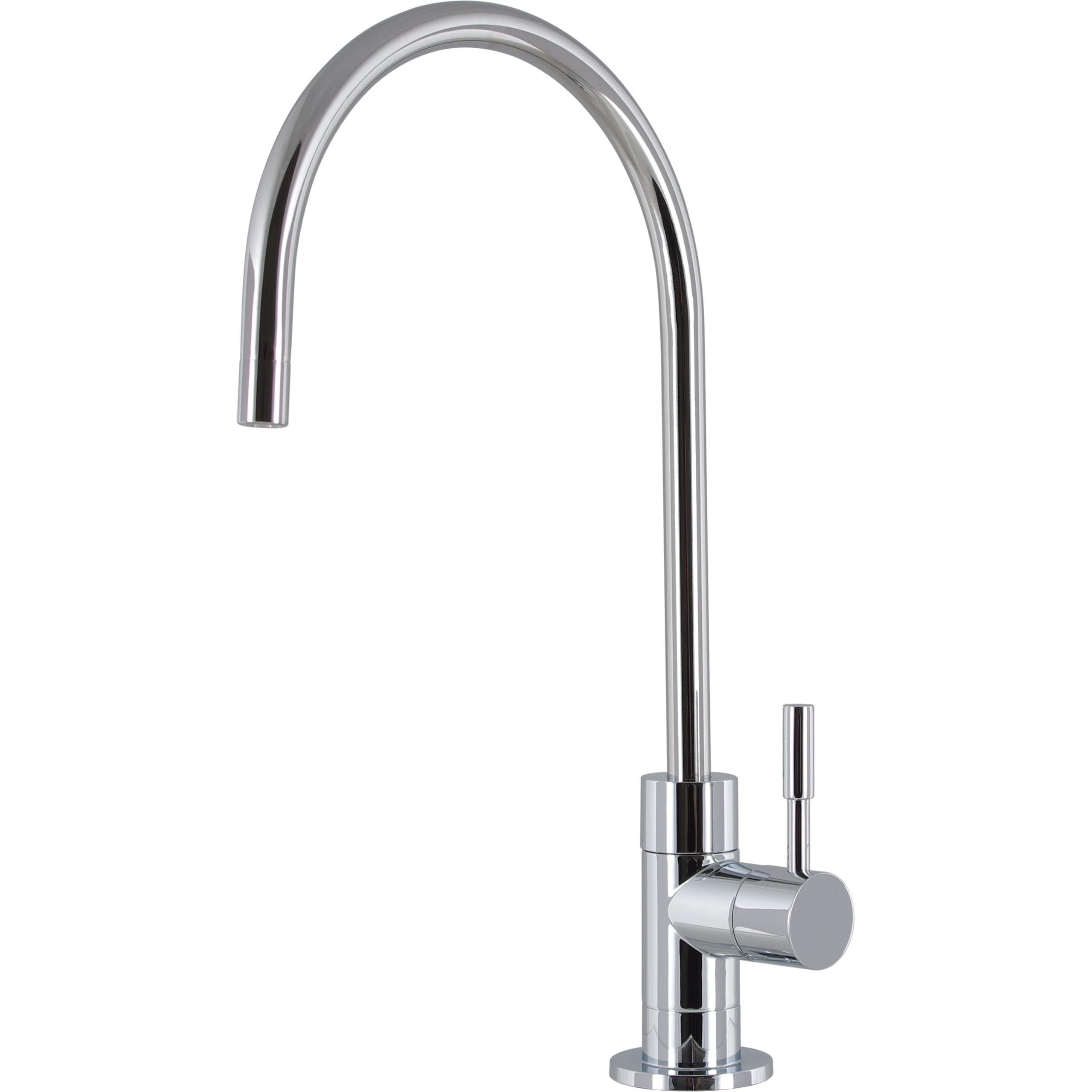 Spiropure Air Gap Ro Faucet, Polished Chrome, Reverse Osmosis Replacement Water Filter Faucet, 3-Line Filtered Faucet, Sp-Fc210-