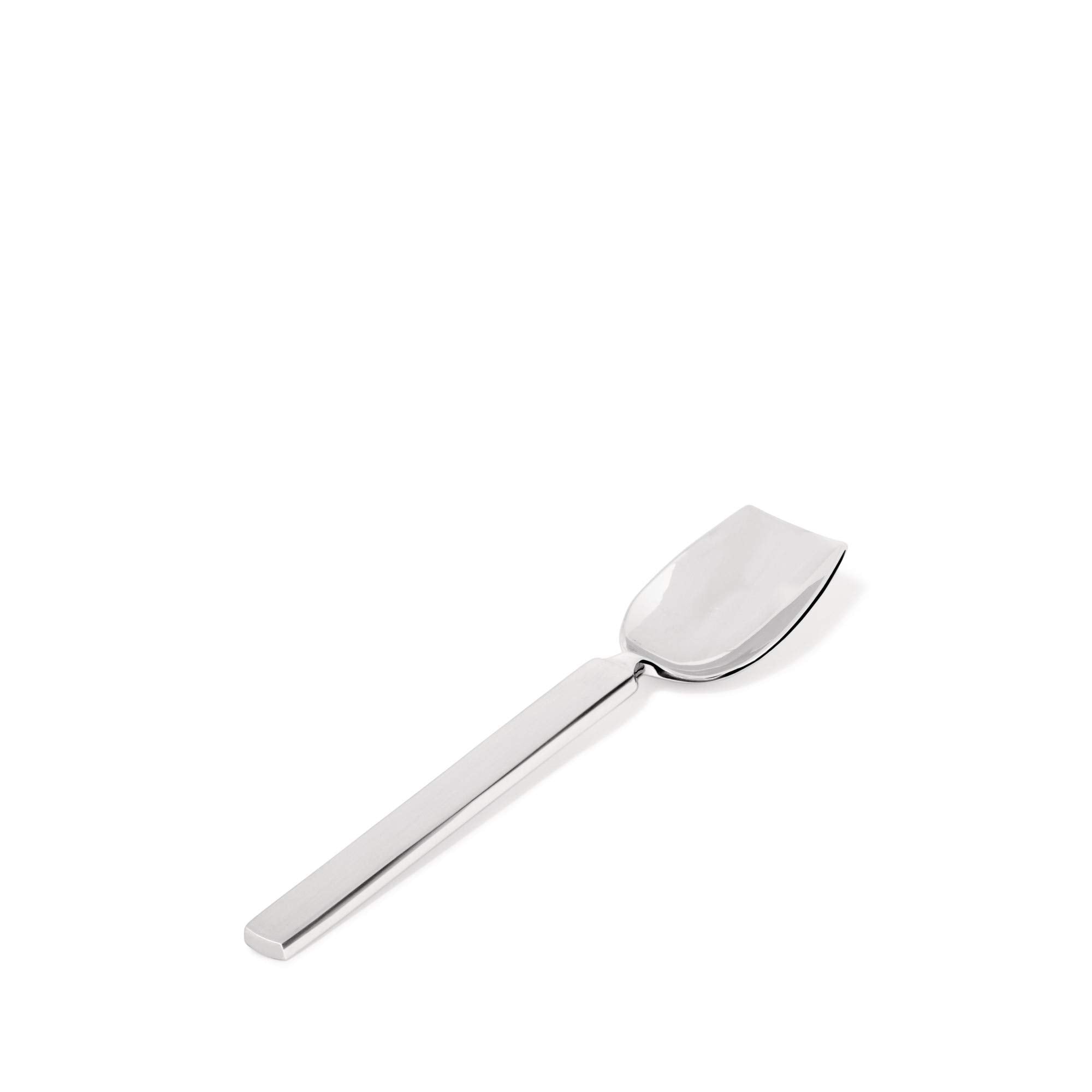 Alessi ''Dry'' 5-1/2-Inch Ice Cream Spoon With Satin Handle, Set Of 6