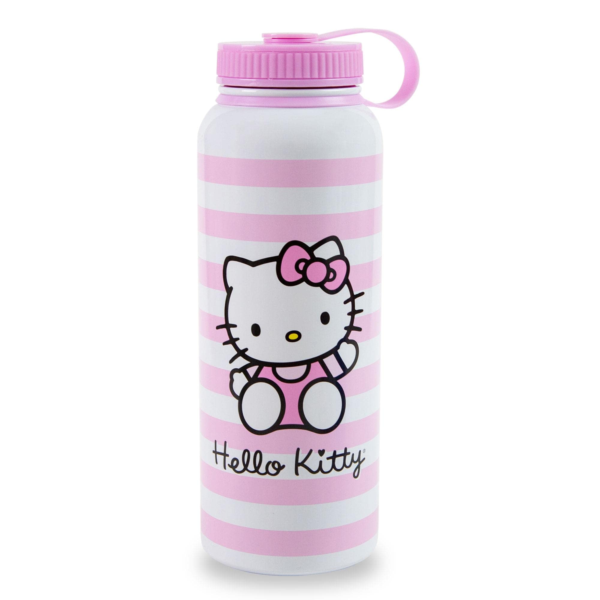 Sanrio Hello Kitty Pink Stainless Steel Water Bottle  Holds 42 Ounces