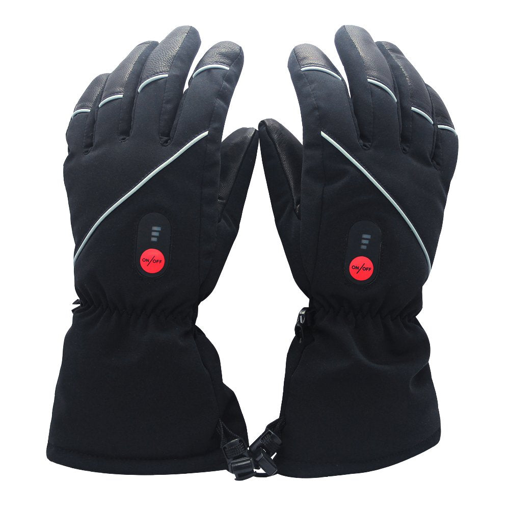 Savior Heat Heated Gloves For Men Women, Rechargeable Electric Heated Gloves, Heated Skiing Gloves And Snowboarding Gloves