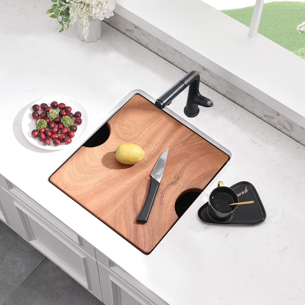 Black Undermount Bar Sink, Boomhoze 15 X 17 Inch Undermount Sink Small Kitchen Sink Black Stainless Steel Bar Sink Undermount We