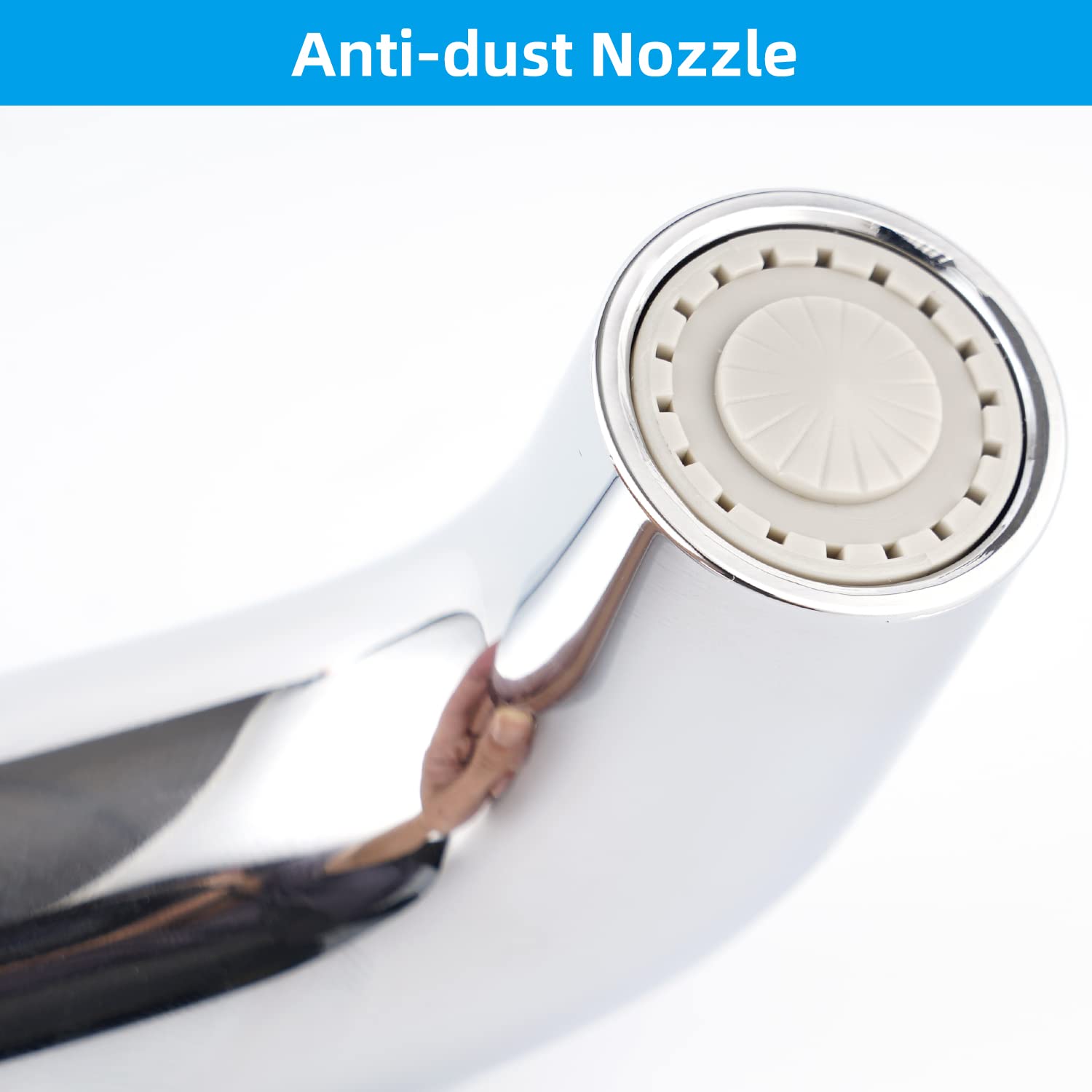 Hygie Rinse Universal Sink Sprayer Attachment For Faucet, Kitchen Side Sprayer Head Compatible With Delta, Moen, Kohler And Othe