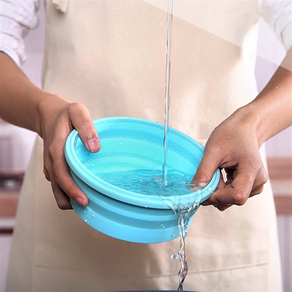 Sungbesi Collapsible Food Storage Containers, Collapsible Bowls With Lids For Camping Kitchen Stuff, Rv Accessories For Inside S