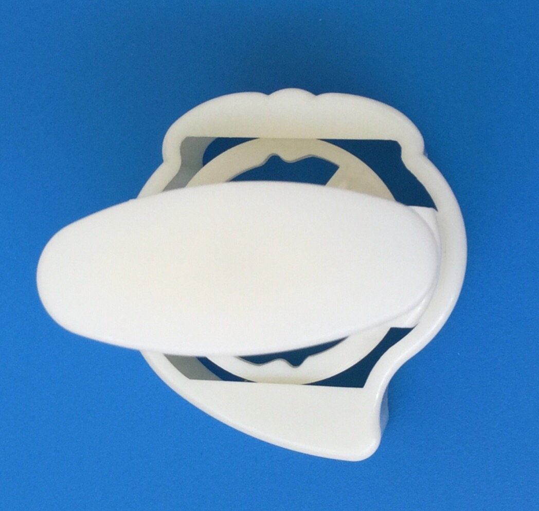 Giftshop12 Peach Shaped Moononcake Cake Cookie Cutter Mold Large