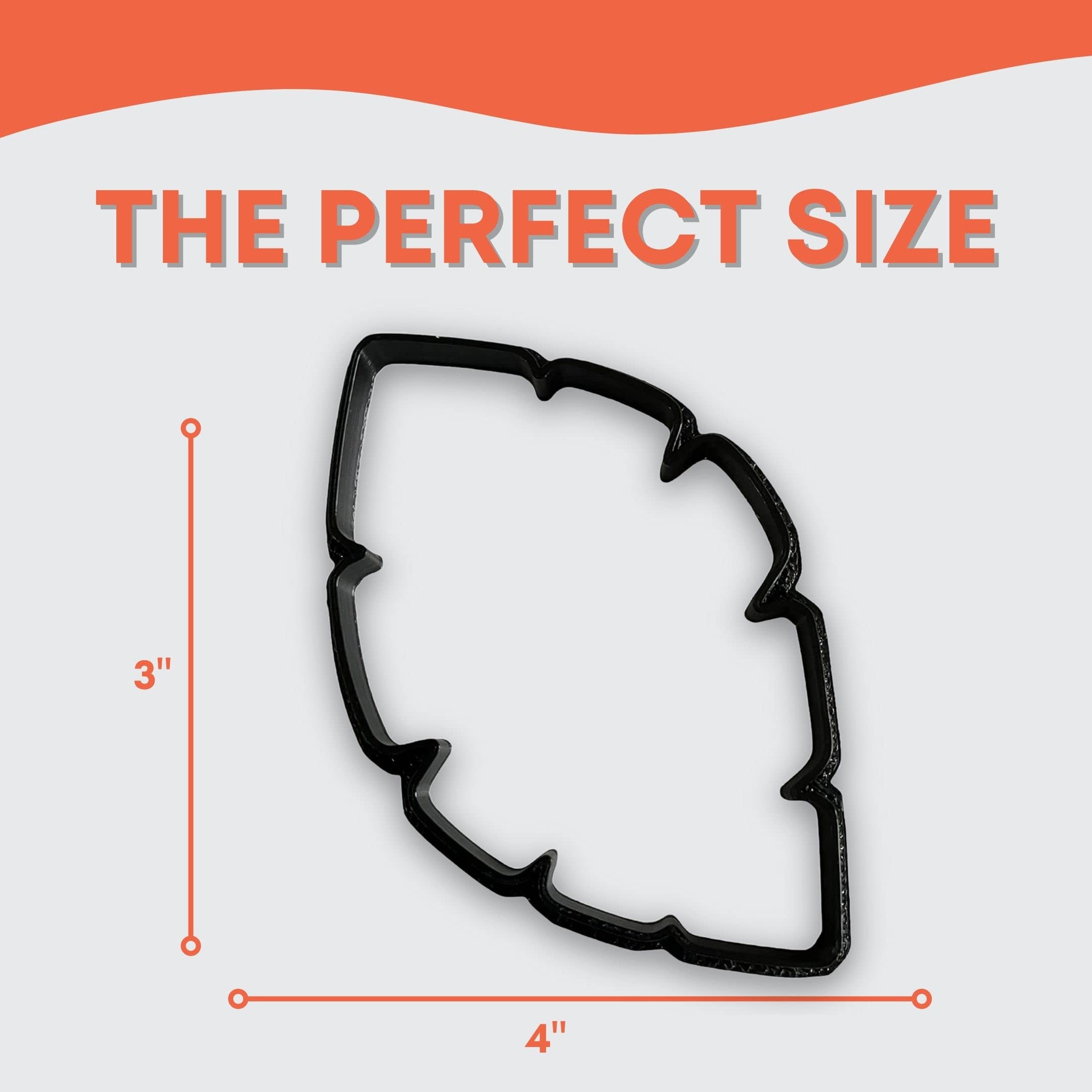 Palm Leaf Tropical Cookie Cutter (4.5 Inches)