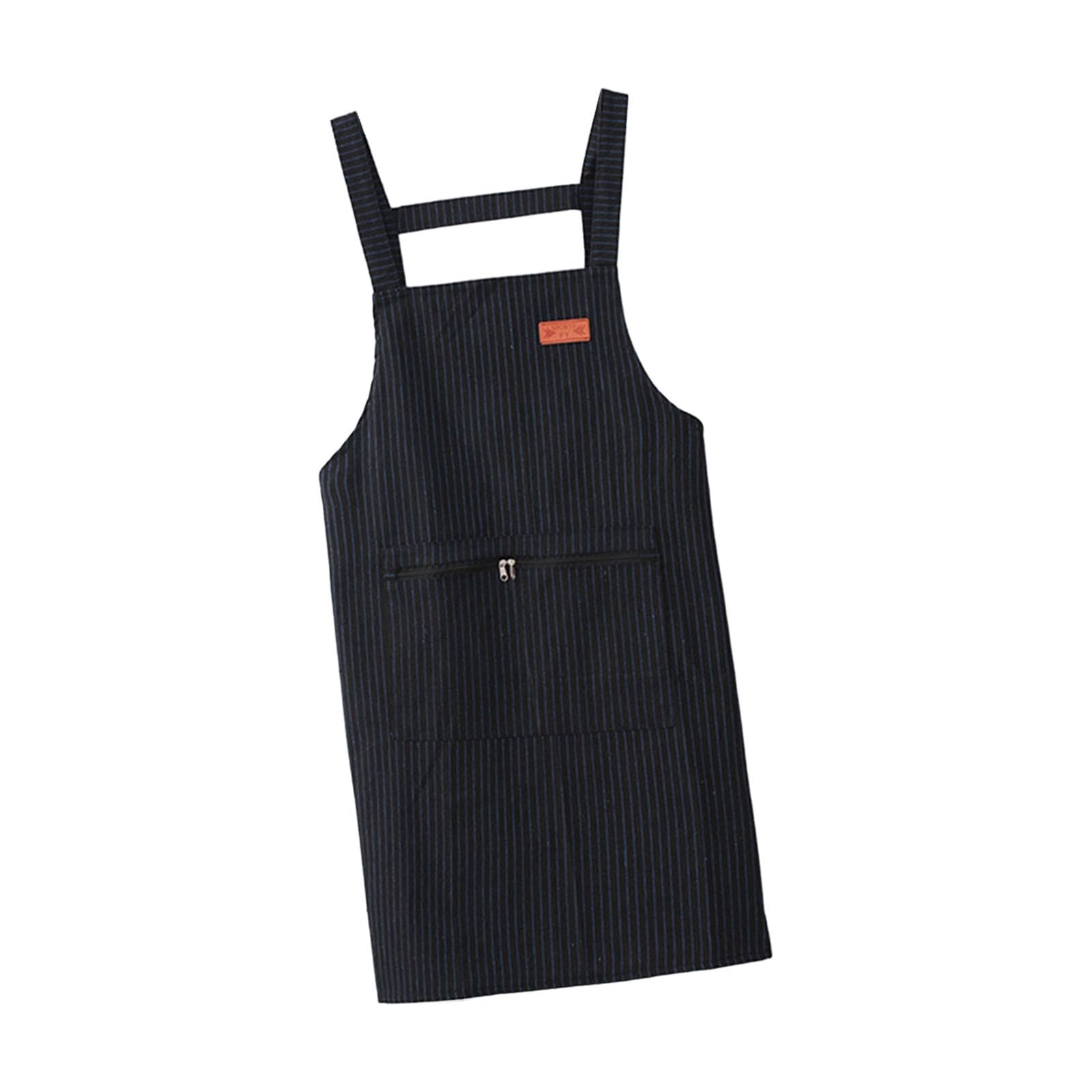 Zelphora Catering Apron Baking Apron Men Women Bib Apron For Garden Farmhouse Kitchen Black