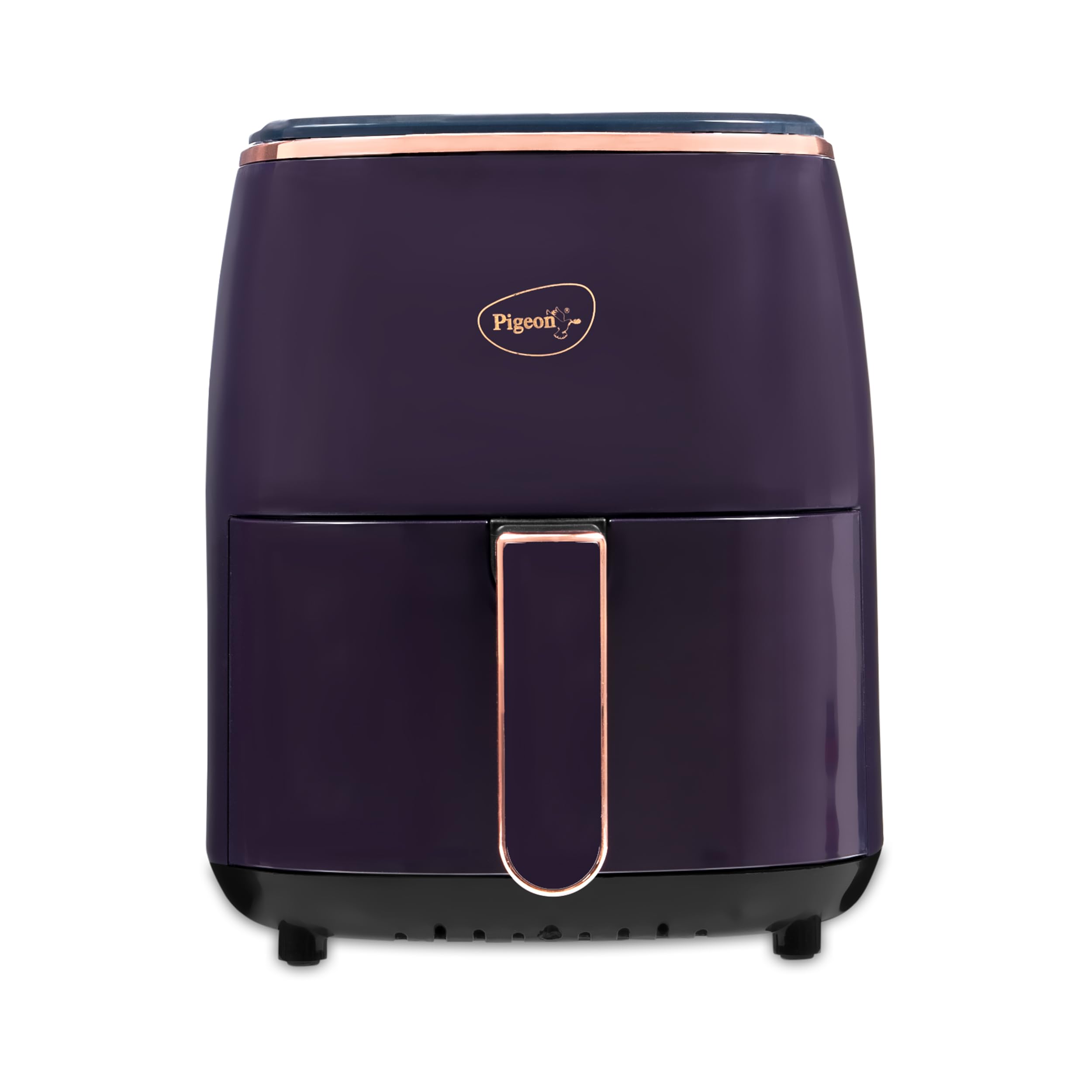 Pigeon Healthifry Plus Digital Air Fryer, 360 High Speed Air Circulation Technology 1400 W With Non-Stick 4.2 L Basket - Purple