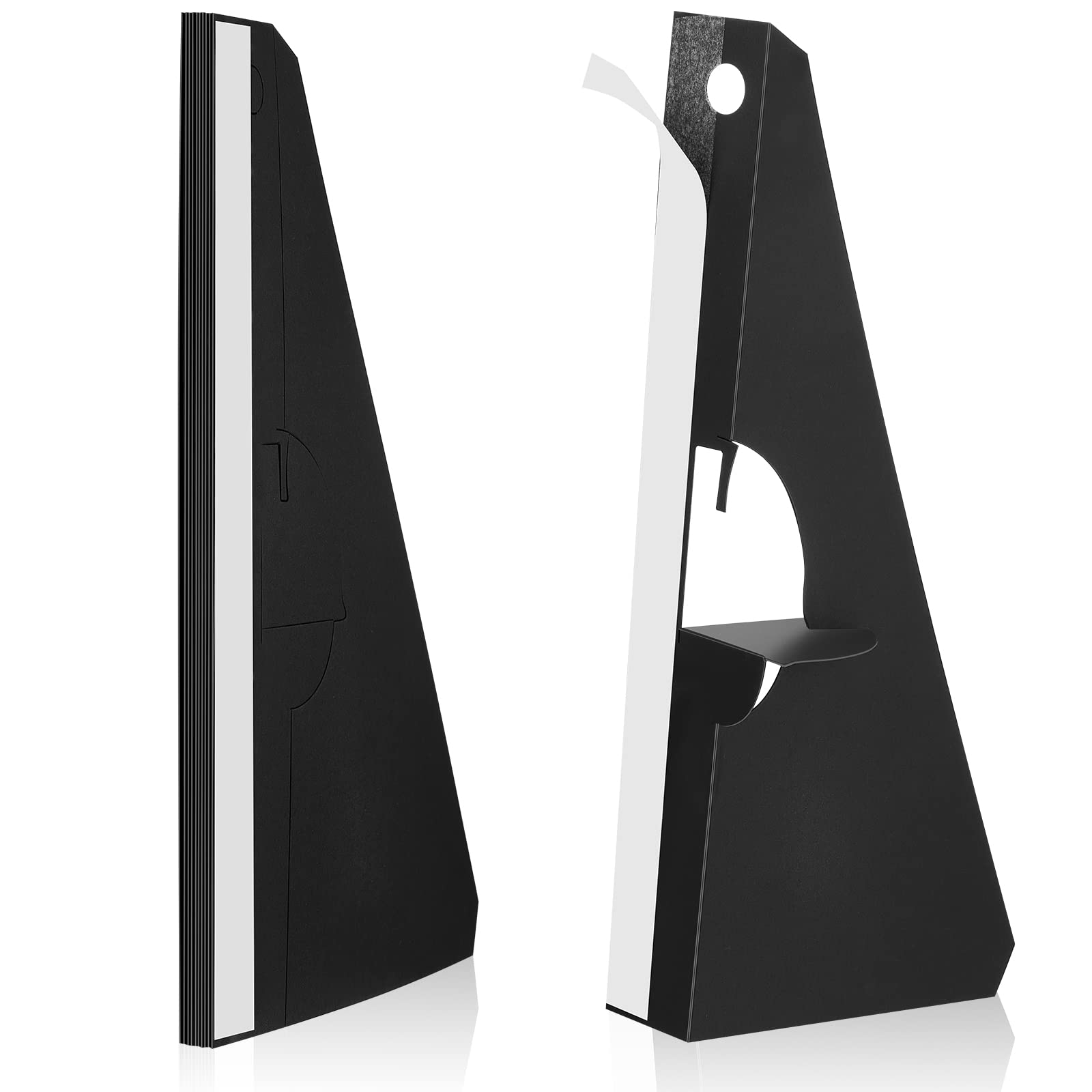 12 Pack 10 Inch Poster Stand Self Stick Easel Back Poster Board Stand Convenient Peel and Stick Self Adhesive Easels Display Car