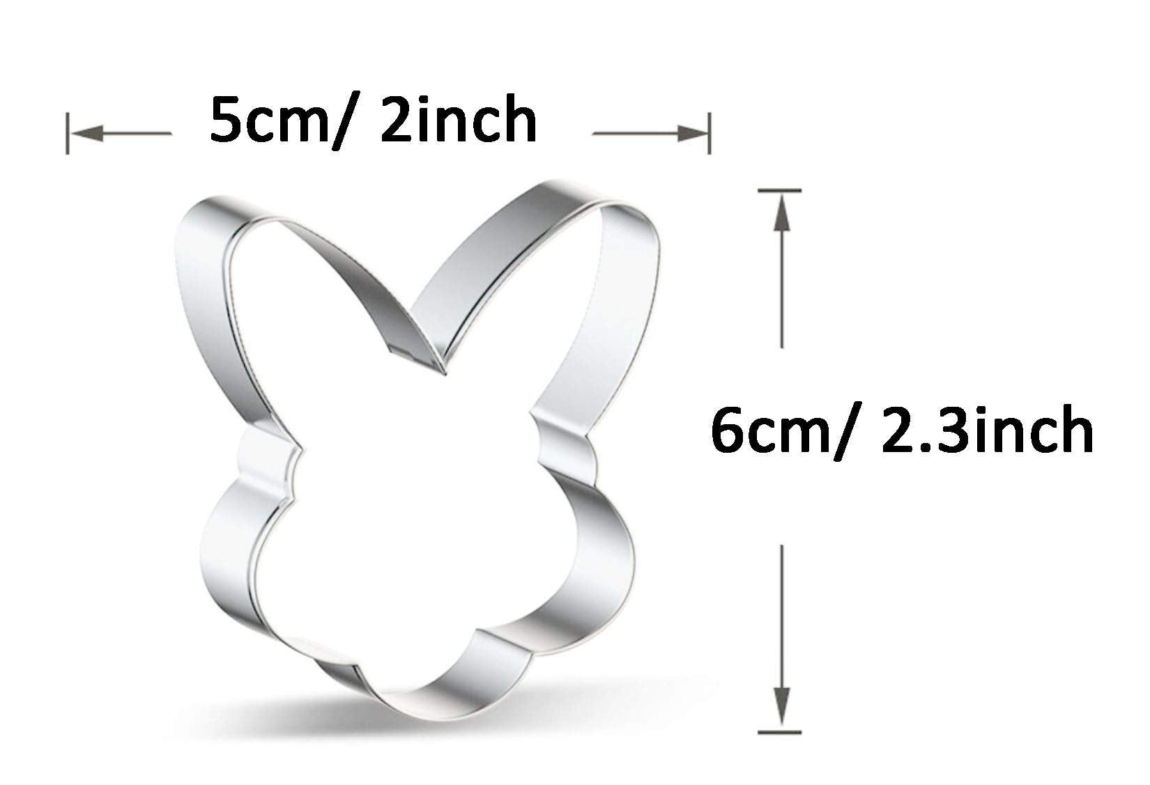 Wjsyshop Rabbit Bunny Cookie Cutter - F