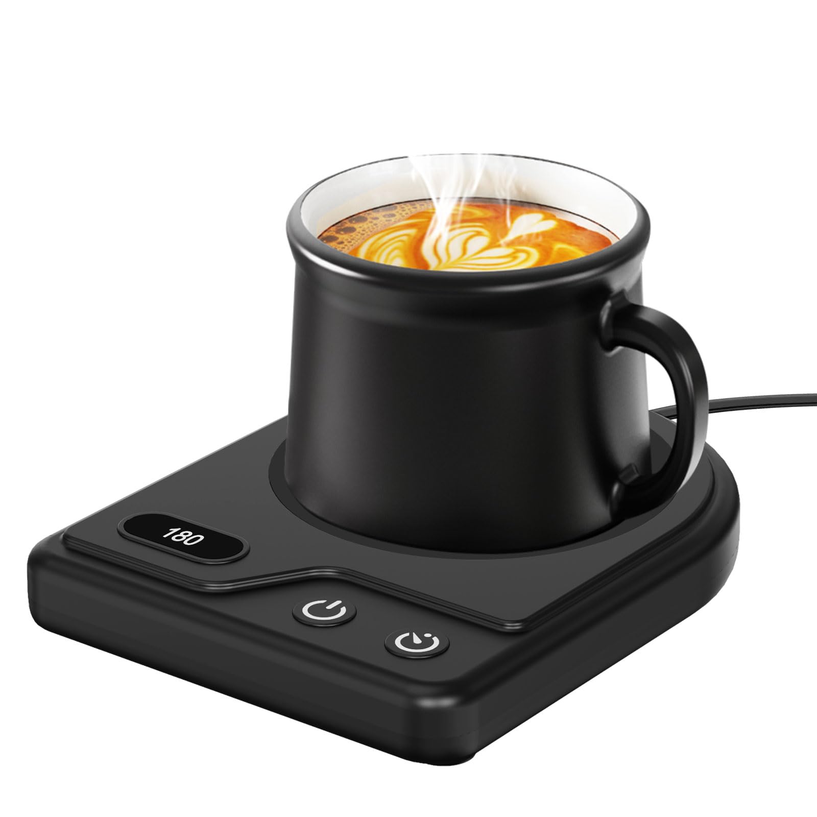 Mug Warmer,Coffee Mug Warmer With 3 Adjustable Temperature Settings,Coffee Warmer With 2-12H Auto Shutoff Functions,Easy To Clea