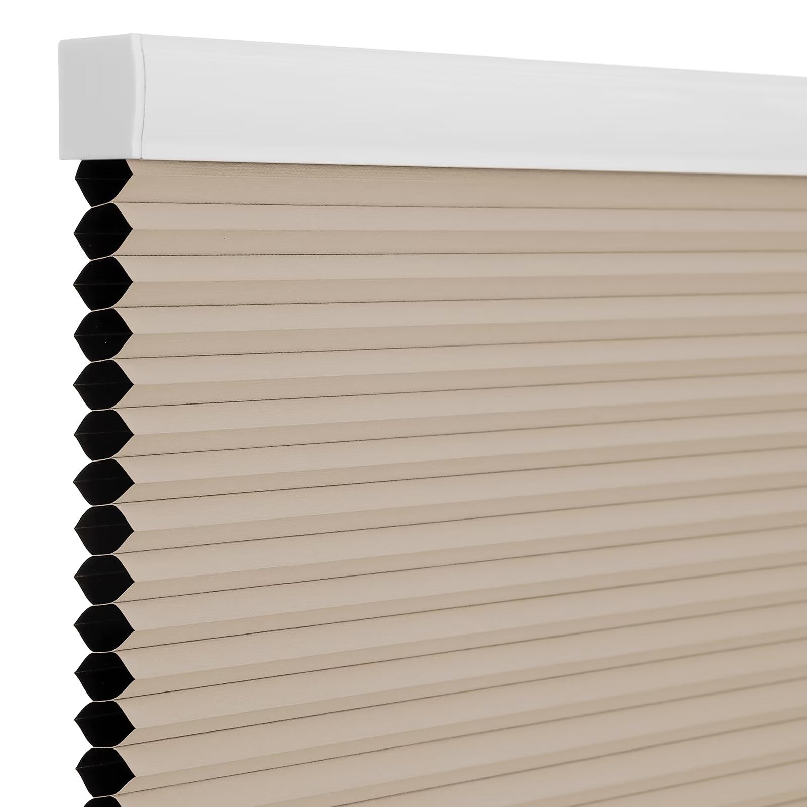 Changshade Blackout Blinds, Cordless Cellular Shades, 1 Inch Blackout Shades, Room Darkening Blinds, Pull Down Window Shades, Ea