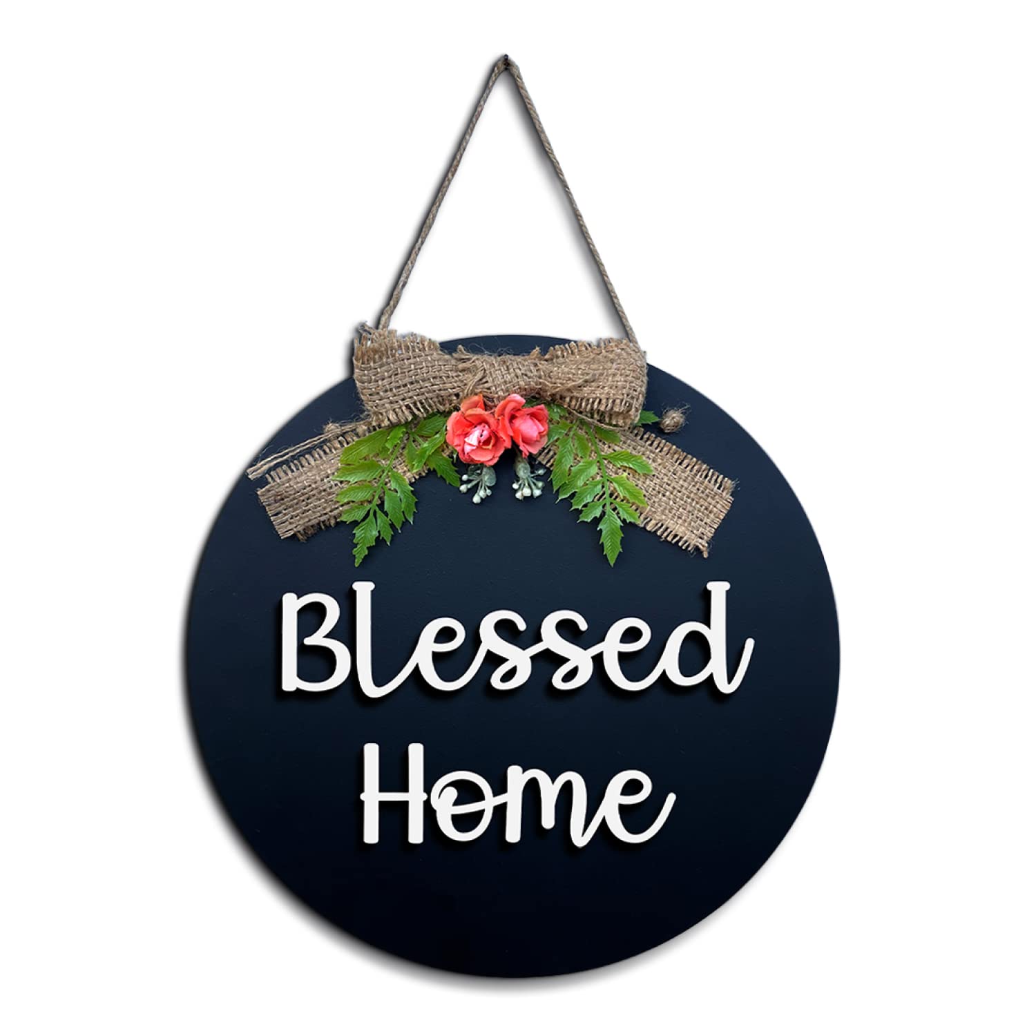 Chalk My Theme Blessed Home Wall Hanging Home Decor Items For Home, and Gift For House Warming Ceremony Decorative Items For Hom