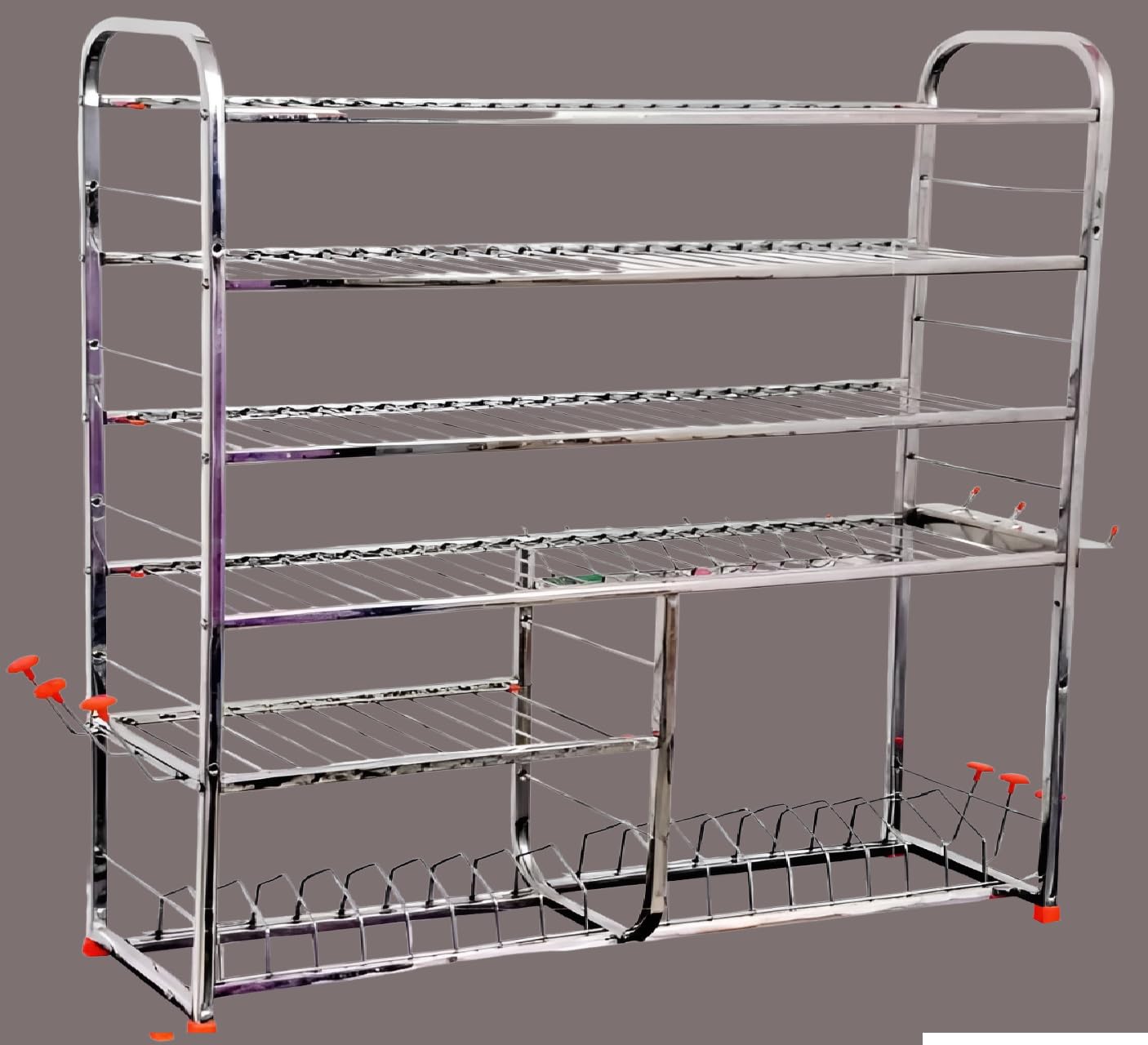 Supras Modular Kitchen Rack Bartan Stand 39 X 39 Inches