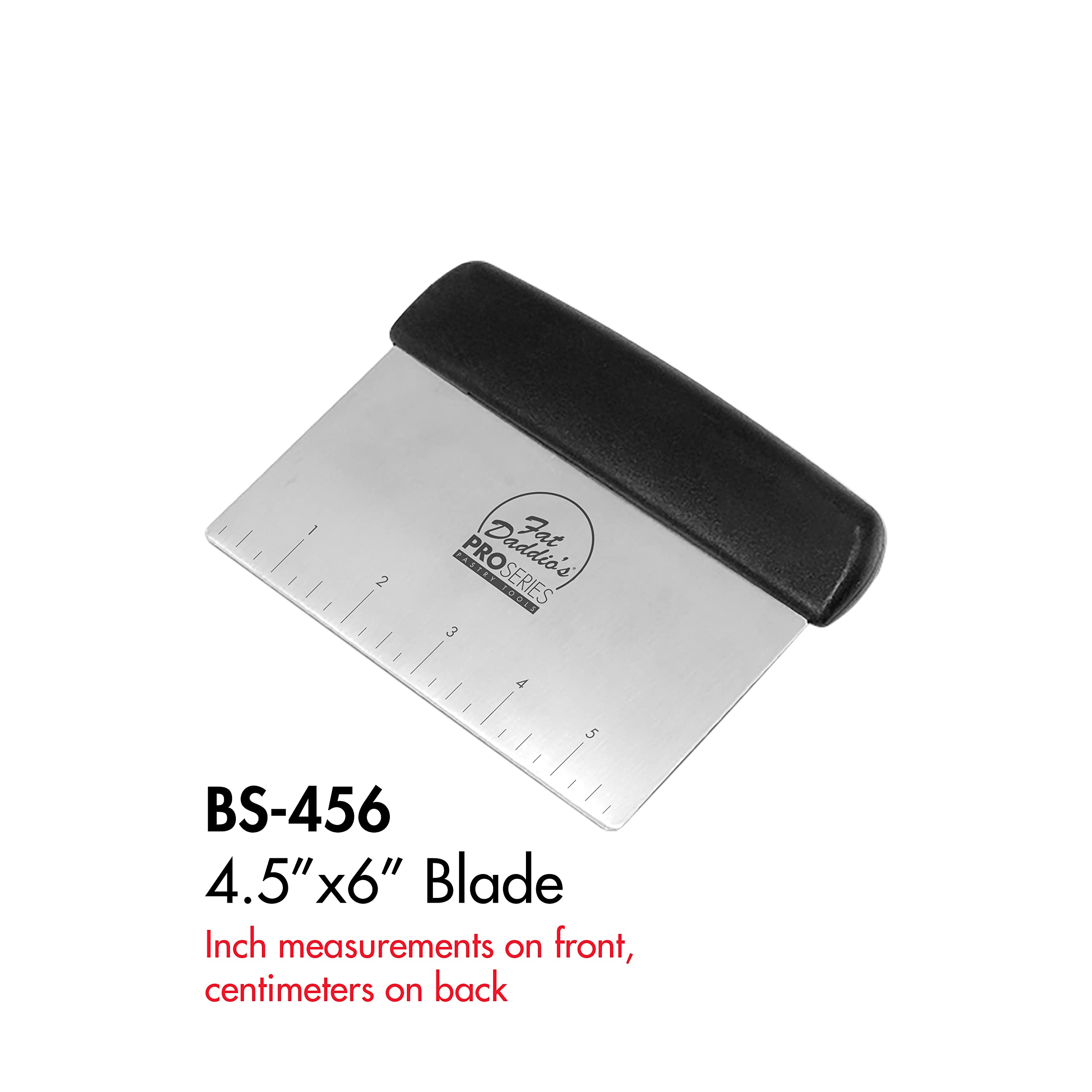 Fat Daddio'S Bs-456 Bench Scraper, 4.5 X 6 Inch