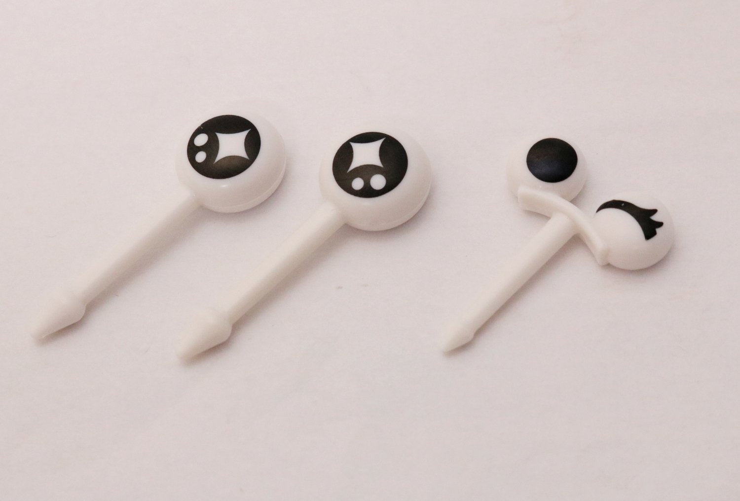 Torune Food Pick, Bento Box, Mini, Black/White