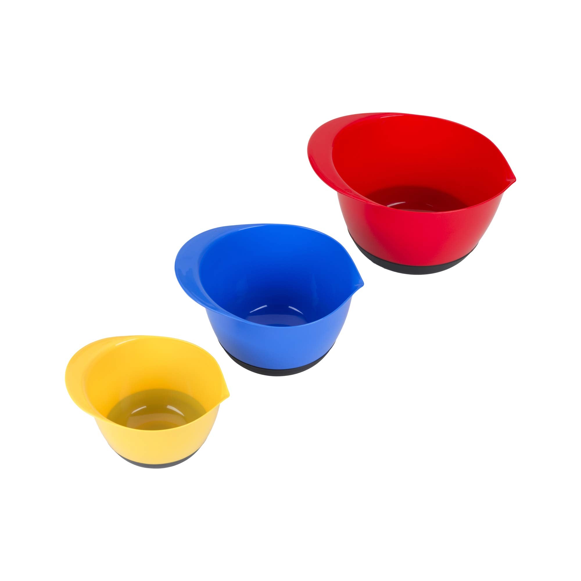 Goodcook Touch Mixing Bowl Set, Multi, Multicolored