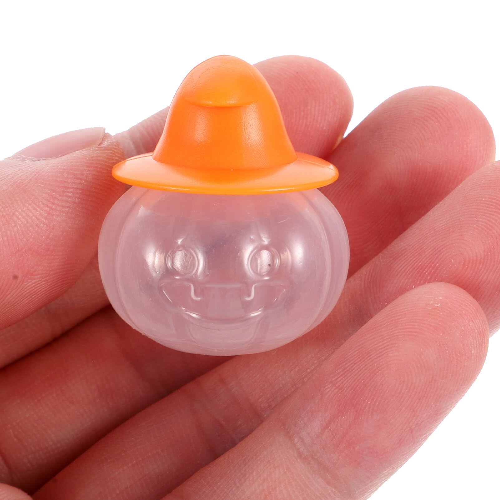 Hemoton 4Pcs Squeeze Salad Dressing Bottles Halloween Pumpkin Shape Portable Sauce Bottle Condiment Bottles Dressing To Go Condi