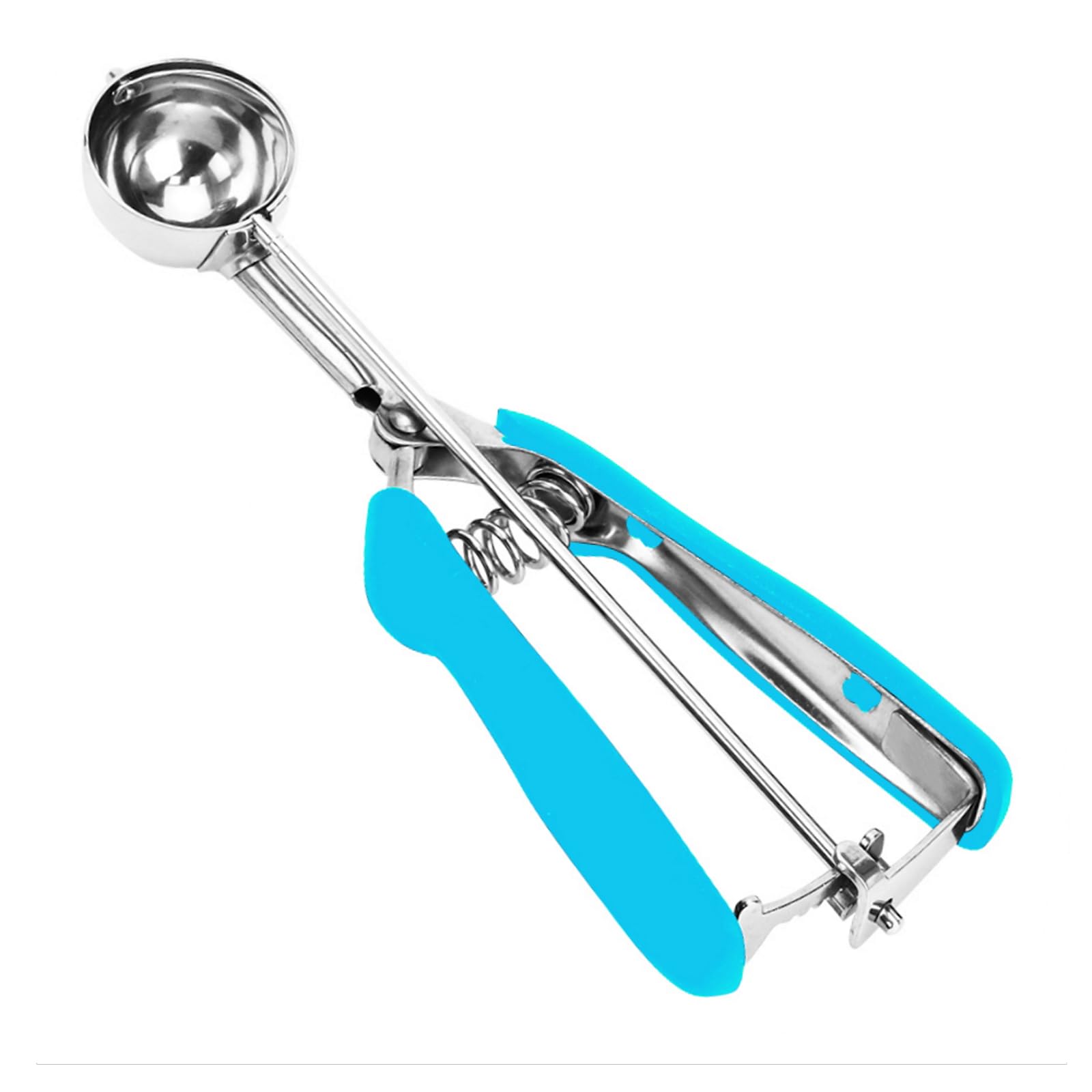 Cookie Scoop, Ice Cream Scoop, 0.8Tbsp/2.5tsp/12.5ml/0.5oz Cookie Scoops for Baking, 18/8 Stainless Steel Cookie Scooper for Bak