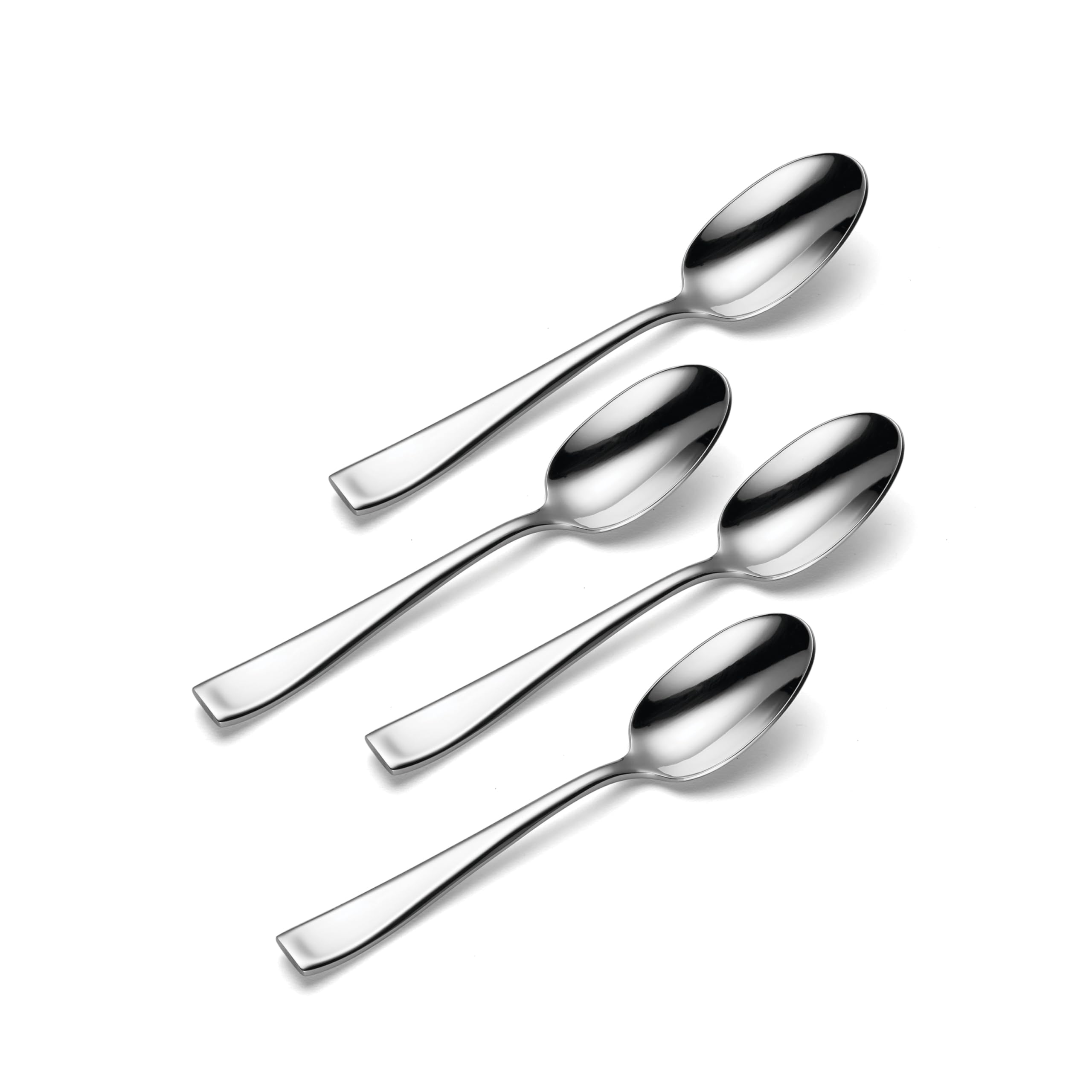 Oneida Moda Teaspoons, Set Of 4,Silver