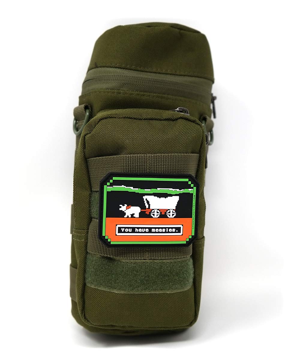 Oregon Trail You Have Measles Pvc Rubber Tactical Patch | Oregon Trail Inspired | Funny Morale Patch