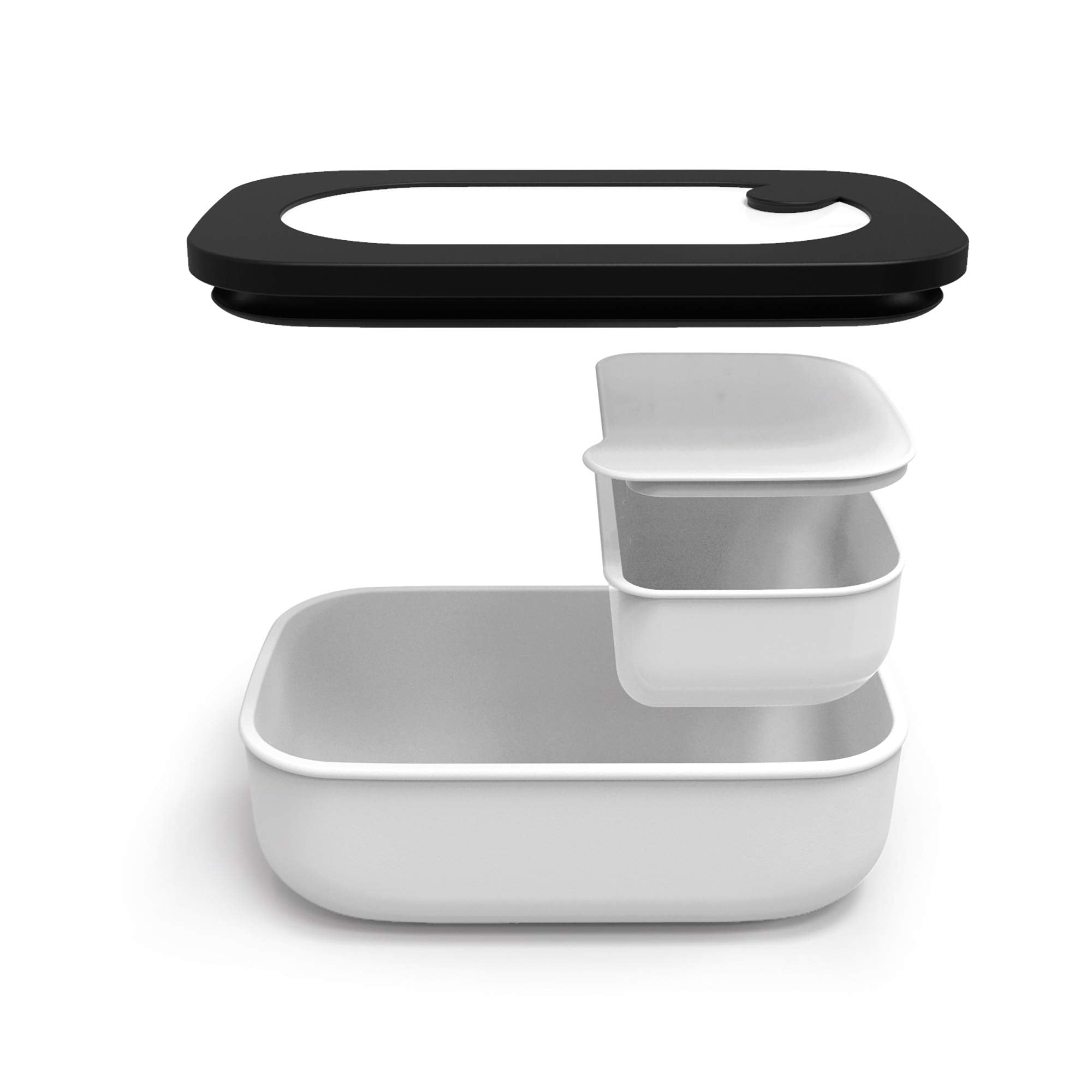 guzzini Lunchbox  White  20 x 12 x 7 cm