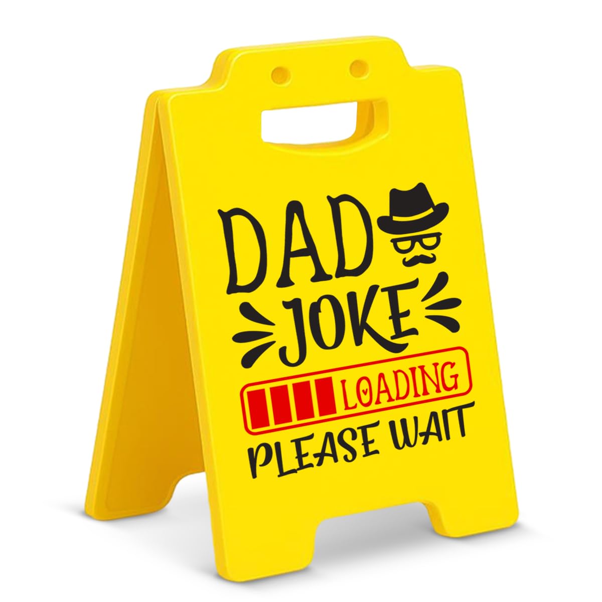 Funny Dad Gifts from Daughter Son - Fathers Day Birthday Gifts for Daddy Father - Dad Joke Loading Funny Sign Desk Decor