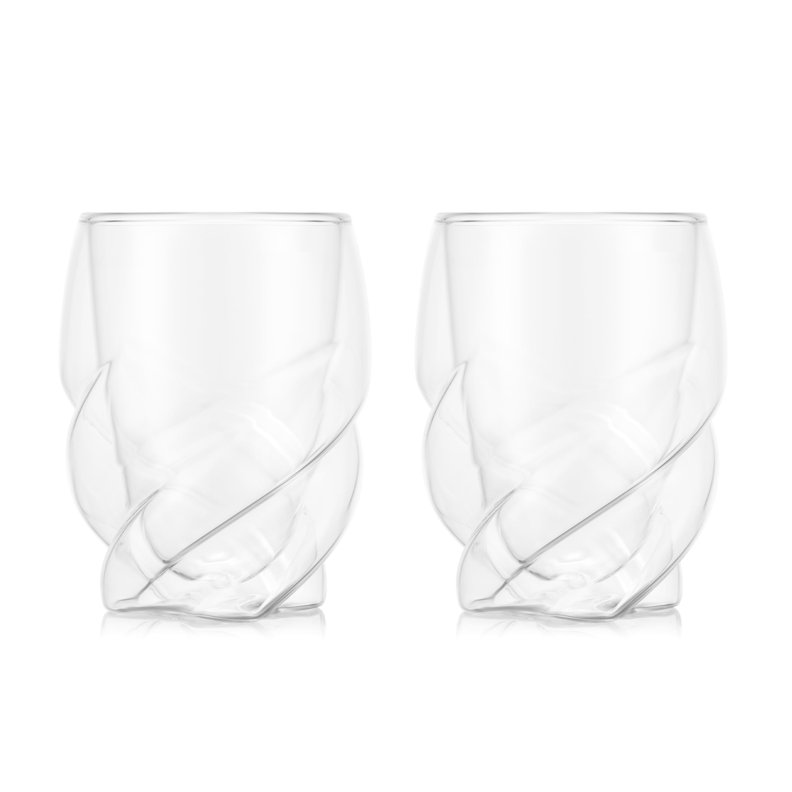 Bodum Pavina Paris Double Walled Glasses Set of 2  270 ml Cups  Dishwasher Safe Thermal Mug  MouthBlown Borosilicate Glass