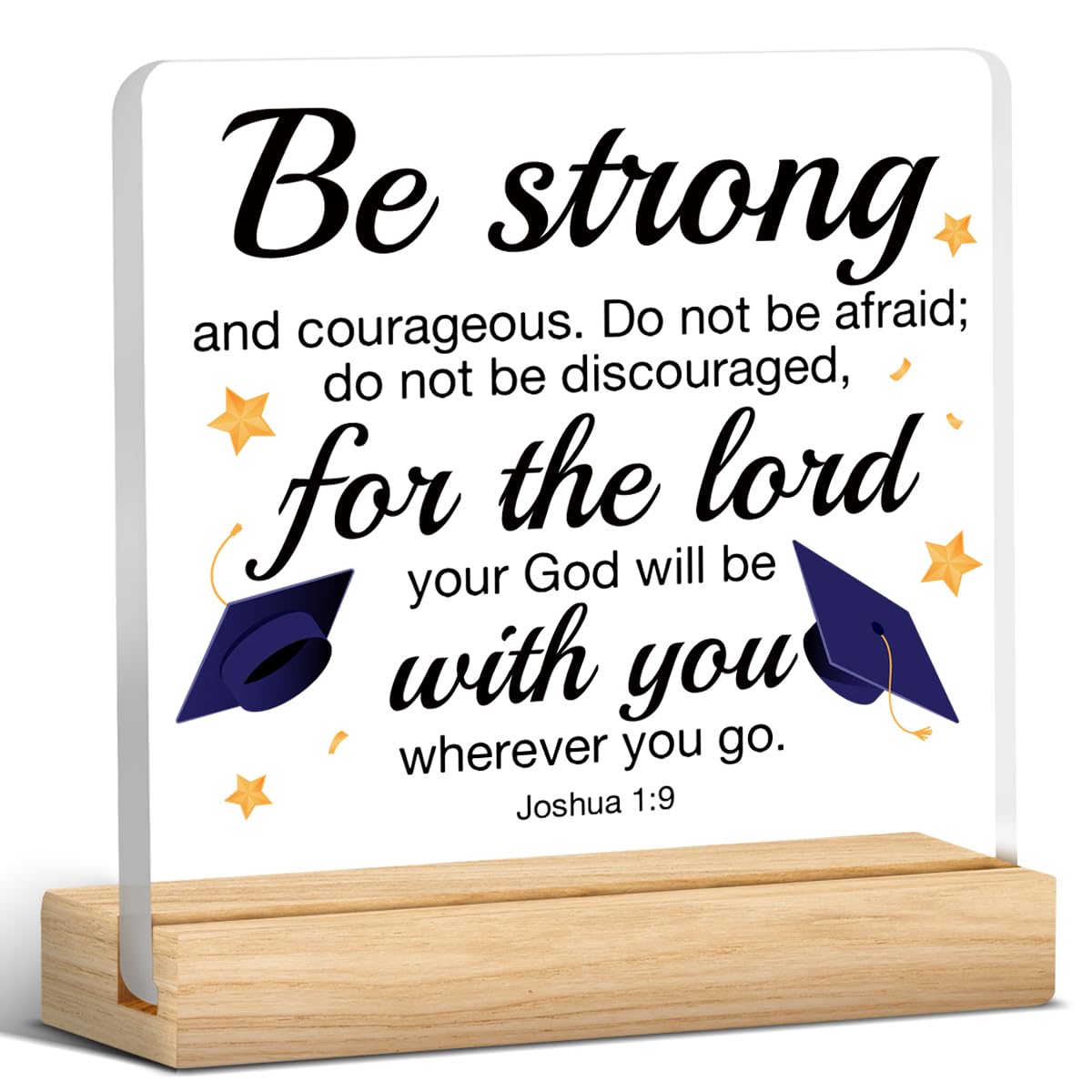 Christian Graduation Gifts for Her Him, Graduation Gifts for Phd Masters High School College Student, Religious Gift Acrylic Des