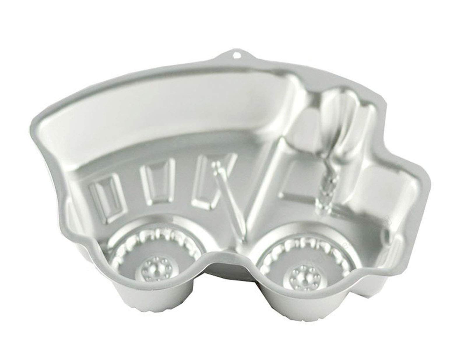 Zdywy 13 Inch Truck Shaped Aluminum 3D Baking Mould Cake Mold Tin Birthday Cake Pan - Truck