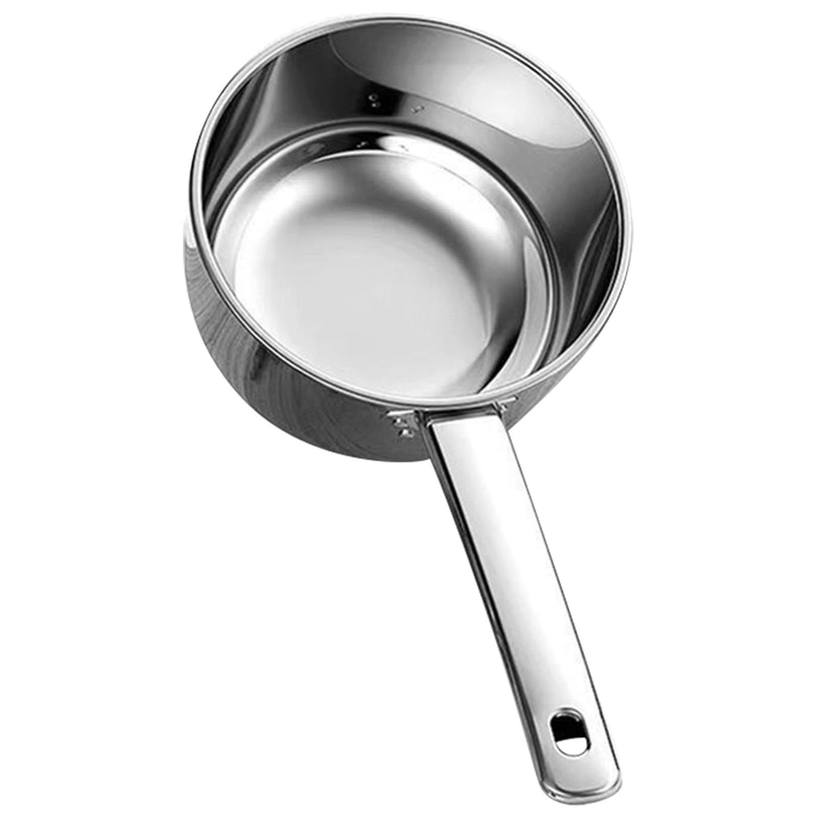 Stainless Steel Water Ladle Soup Spoon Short Handle for Kitchen