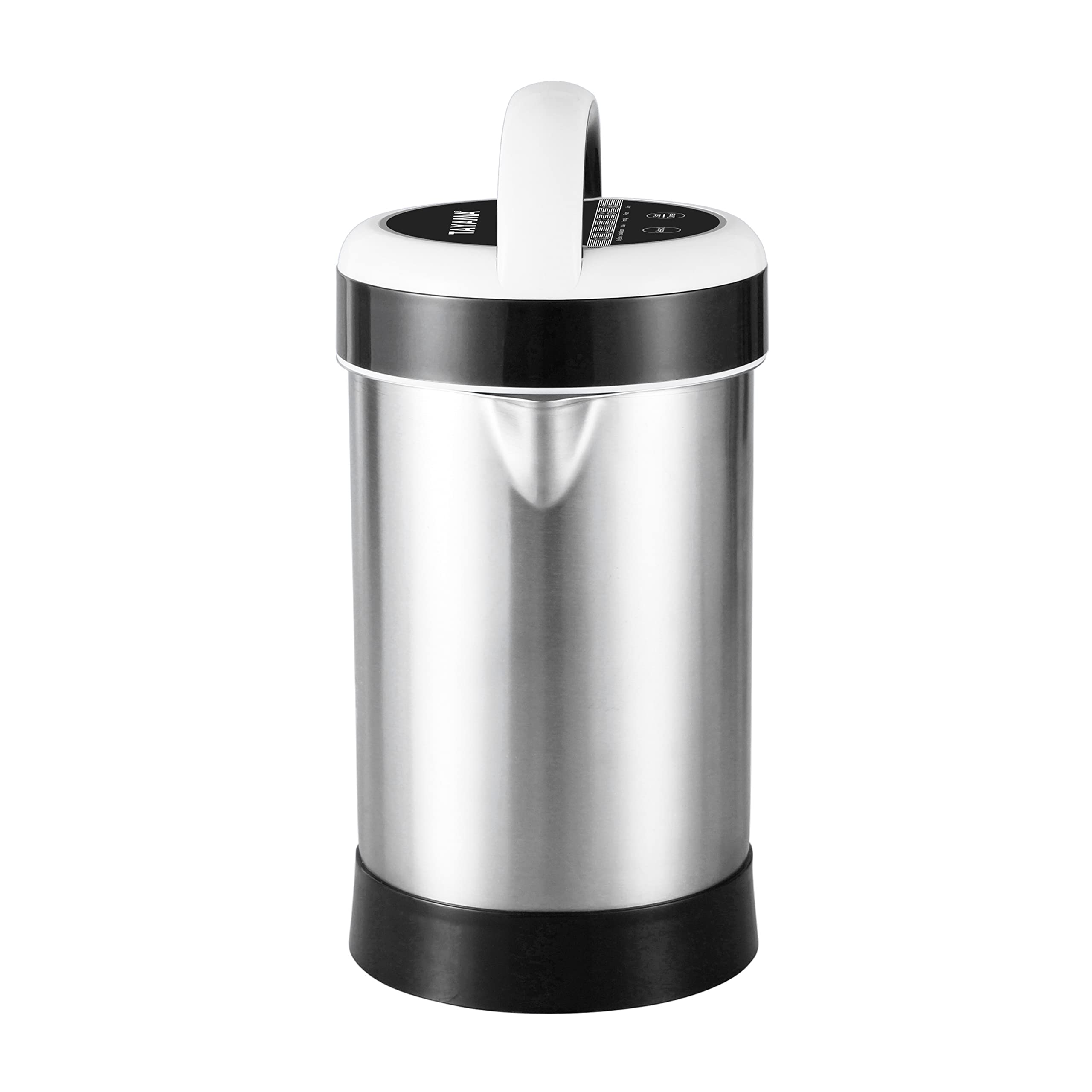 TAYAMA Multi-Functional Soy and Nutmilk Maker, 1.3L, Stainless Steel, Black, Model DJ-15SG