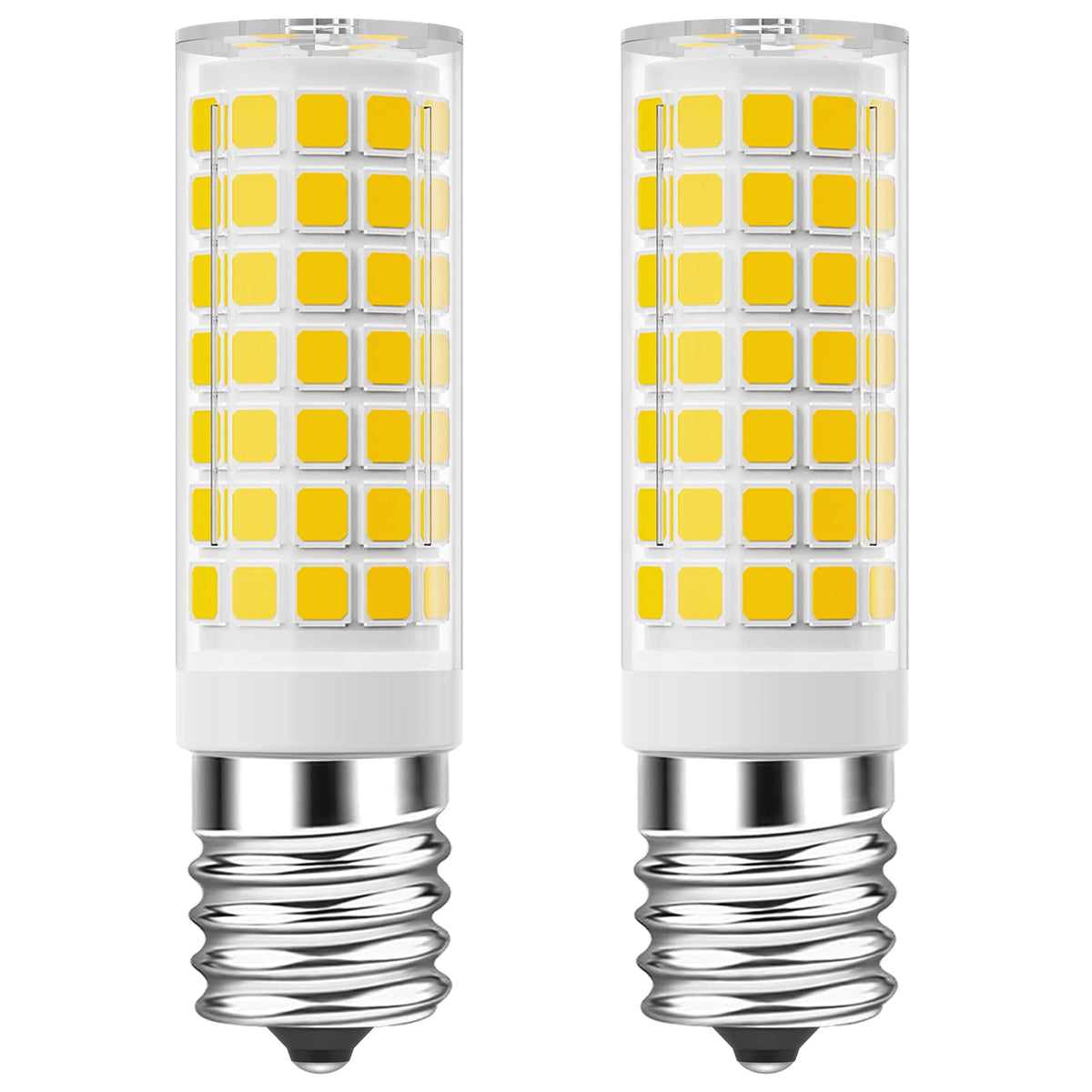 Taiyaloo Led Microwave Light Bulbs Under Hood 60W Equivalent, E17 Led Bulb Dimmable For Range Hood, Refrigerator, 7W 630 Lumens,