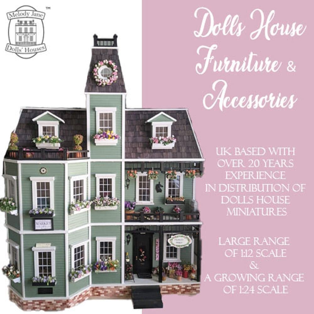 Melody Jane Dolls Houses Dollhouse Christmas Countdown Advent Calendar Miniature Accessory 1:12 Scale