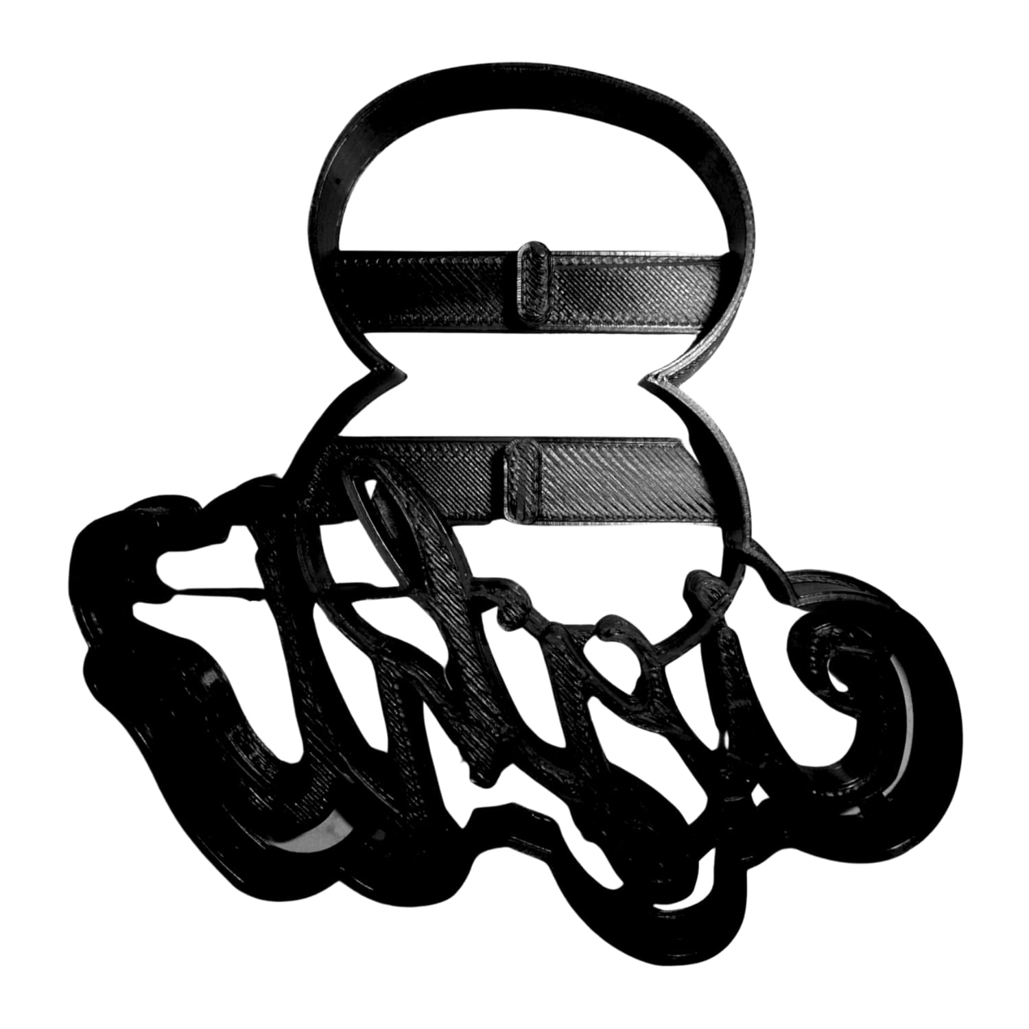 Number Eight 8 With Word Birthday Anniversary Party Age Detailed Cookie Cutter Made In Usa Pr2409