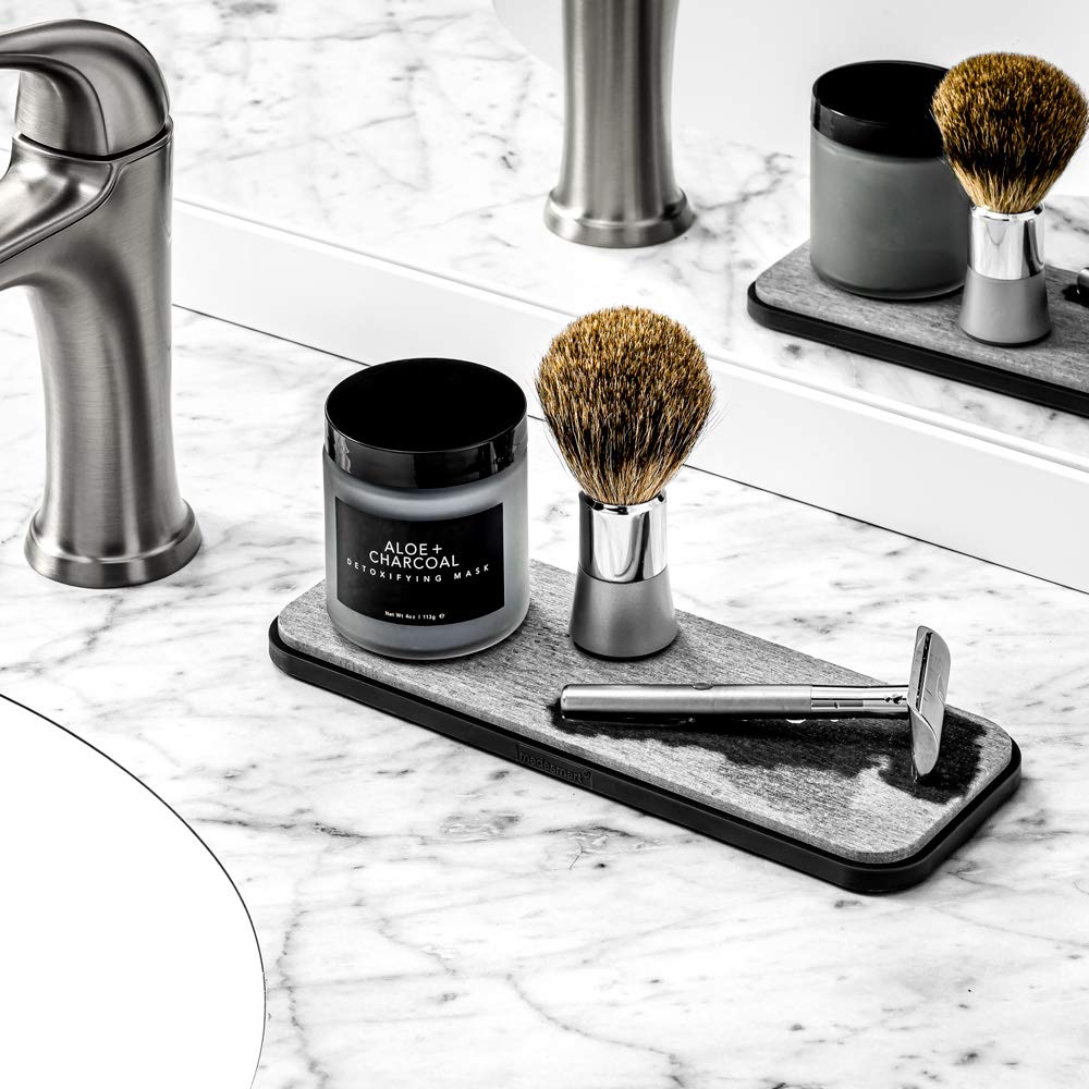 Madesmart Sink Tray-Granite, Drying Stone Collection, Non-Slip Base