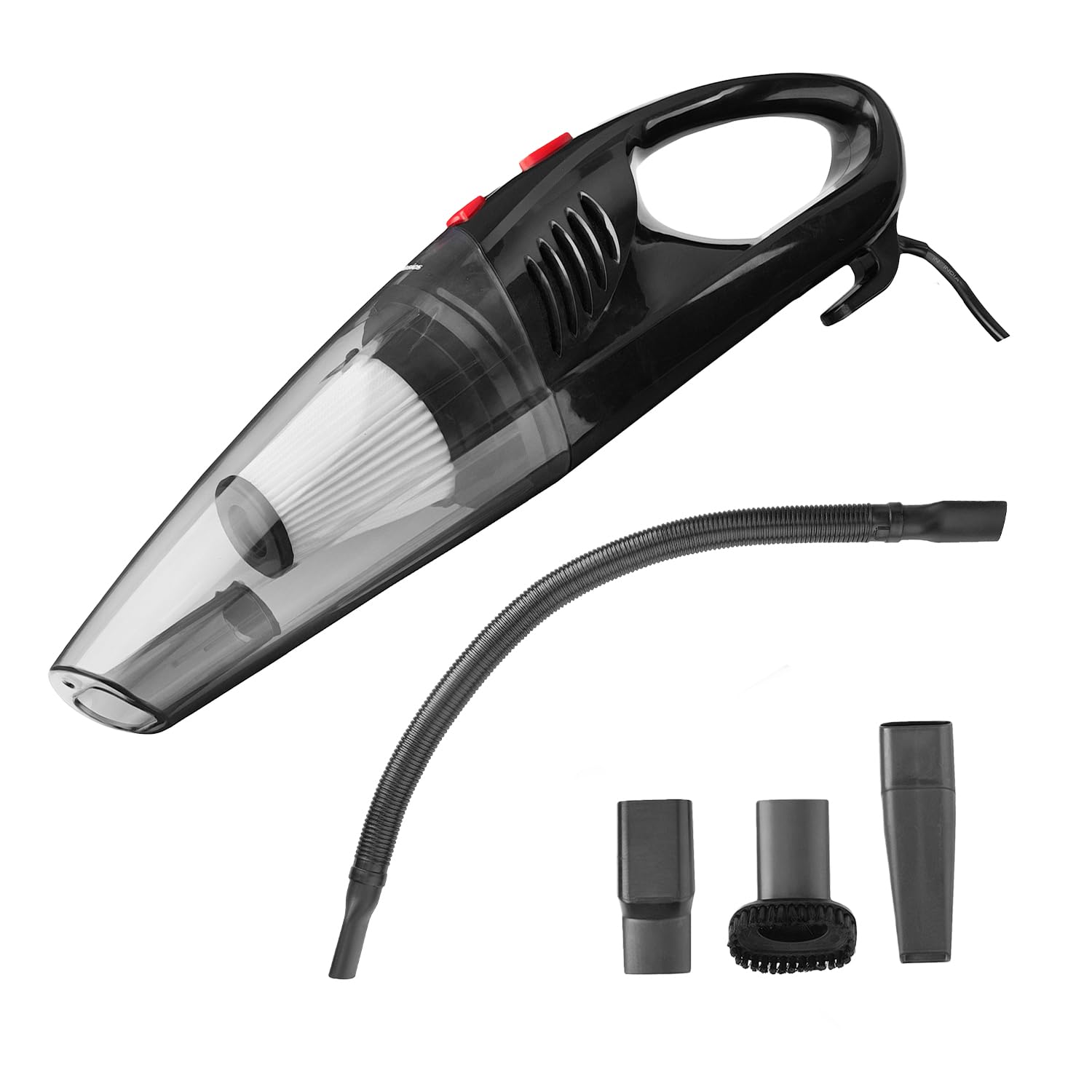 Amazon Basics Vacuum Cleaner | 600W | Lightweight & Compact Design | Bagless, Washable Filter, Safety Protection | 4.9 M Cord | 