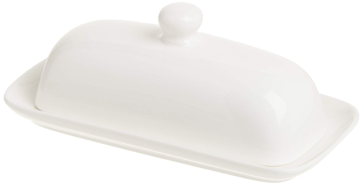 Norpro 8370 Butter Dish, One, White