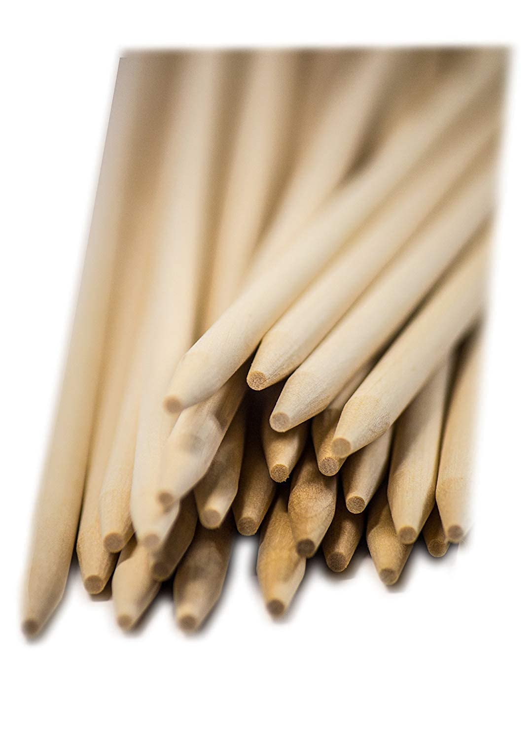Perfect Stix Wooden Corn Dog Stick Skewers 8.5'' X 3/16'' Semi-Pointed (Pack Of 1005) Semi-Pointed Tip
