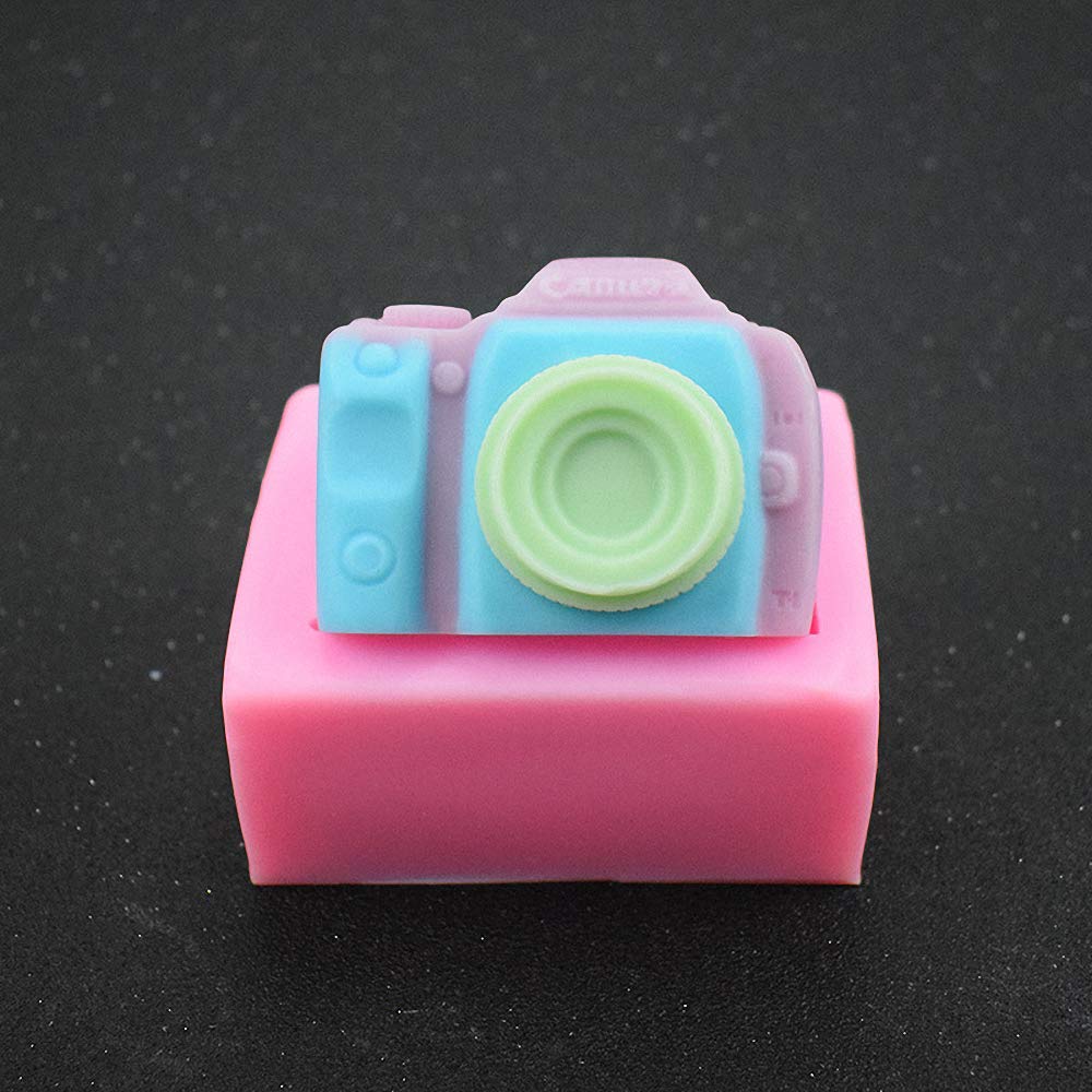 3D Camera Silicone Chocolate Candy Mold Cake Decorating Tools Diy Mini Soap Mold
