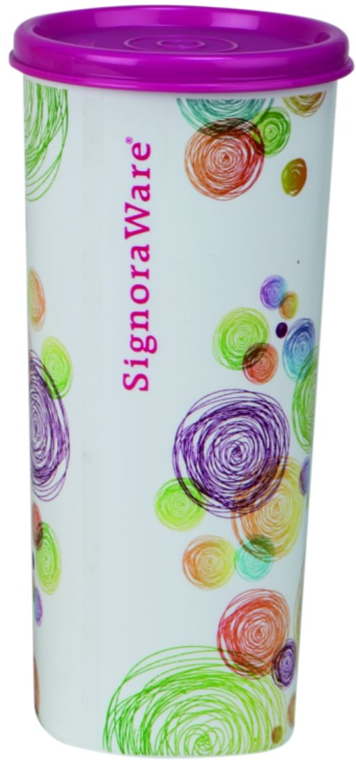 Signoraware Velvet Jumbo Plastic Tumbler, 500Ml, Pink