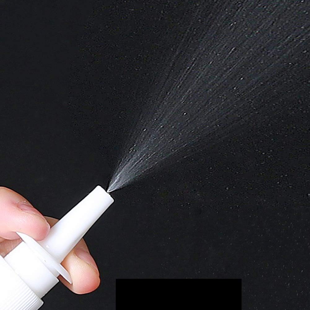 6 Pieces 5 Ml Empty Plastic Nasal Spray Bottles Refillable Plastic Nasal Spray Bottles Pump Sprayer Nose Spray Refillable Bottle