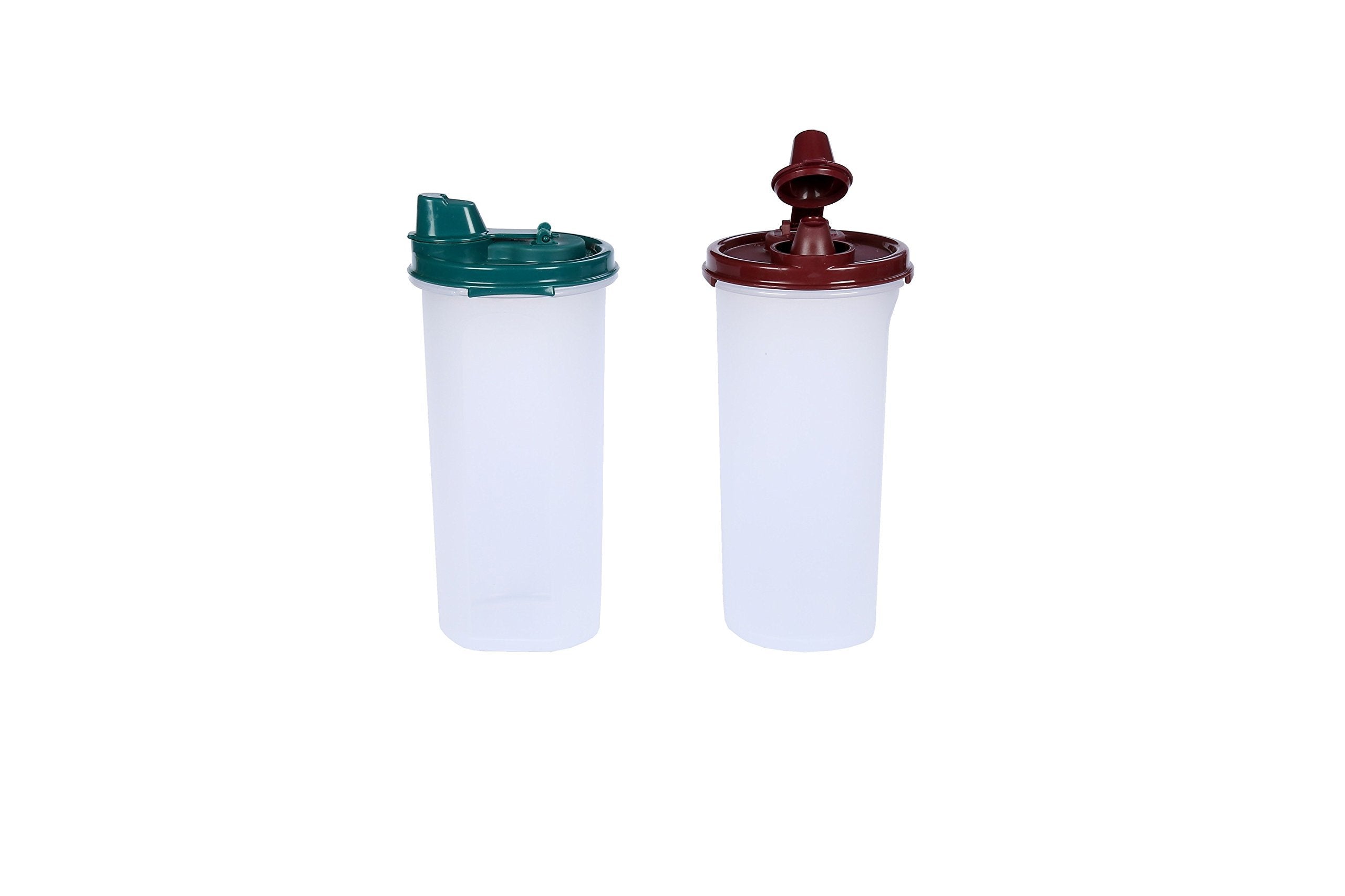 Signora Ware Easy Flow Plastic Bottle Set, 650 Ml, Set Of 2, Multicolour