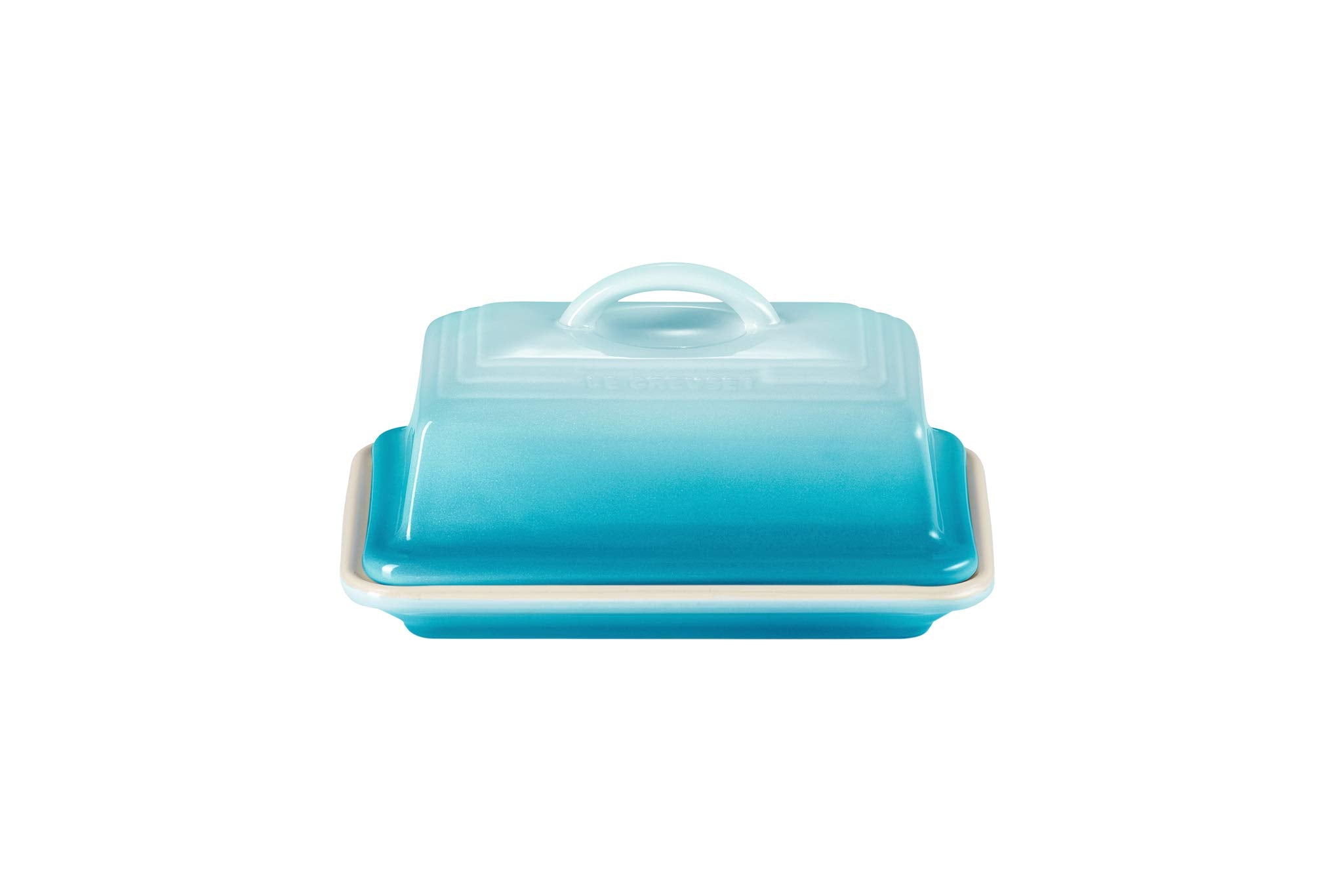 Le Creuset Stoneware European Butter Dish, Caribbean